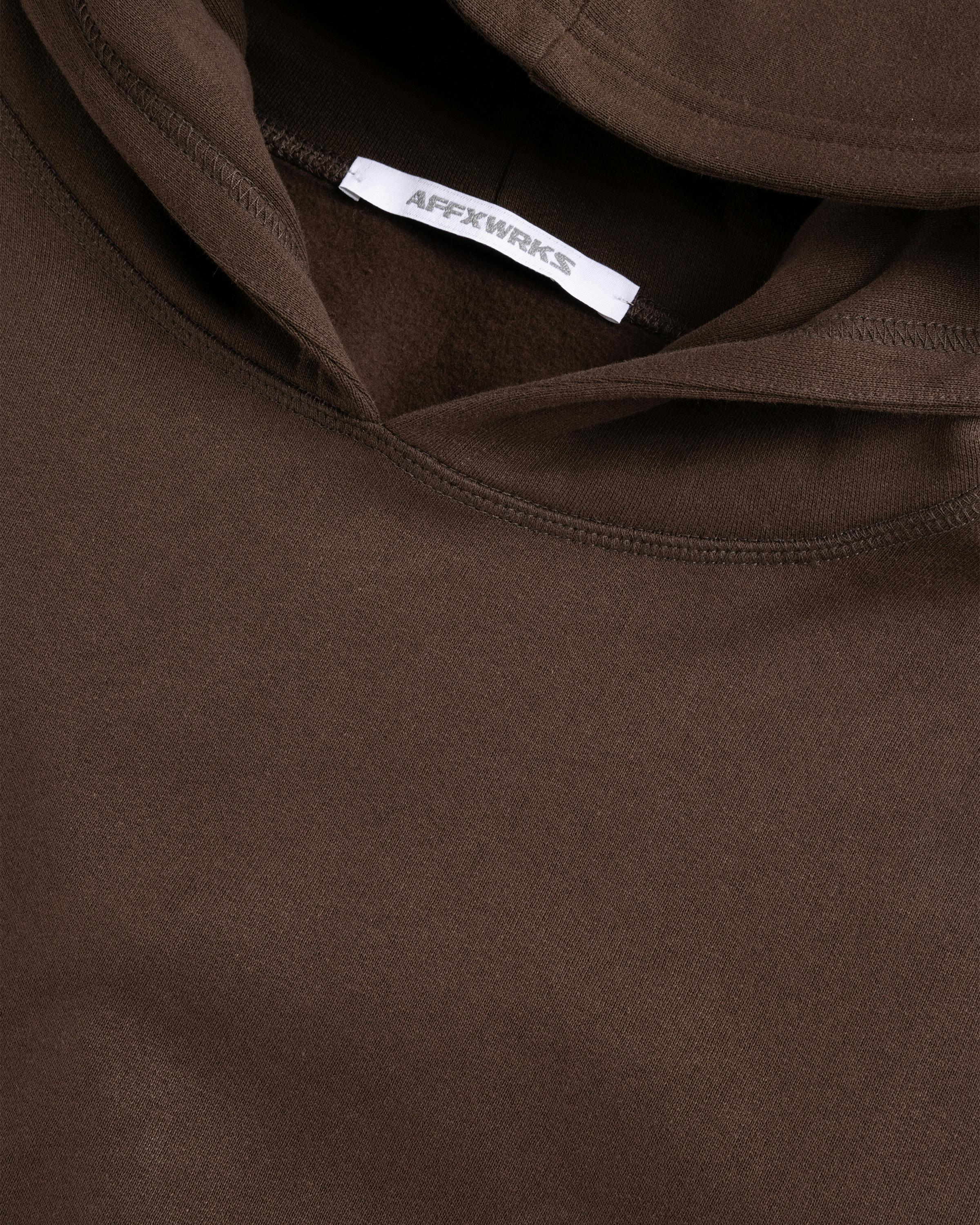 AFFXWRKS – AFFXWRKS Hoodie - Hoodies - Brown - Image 3