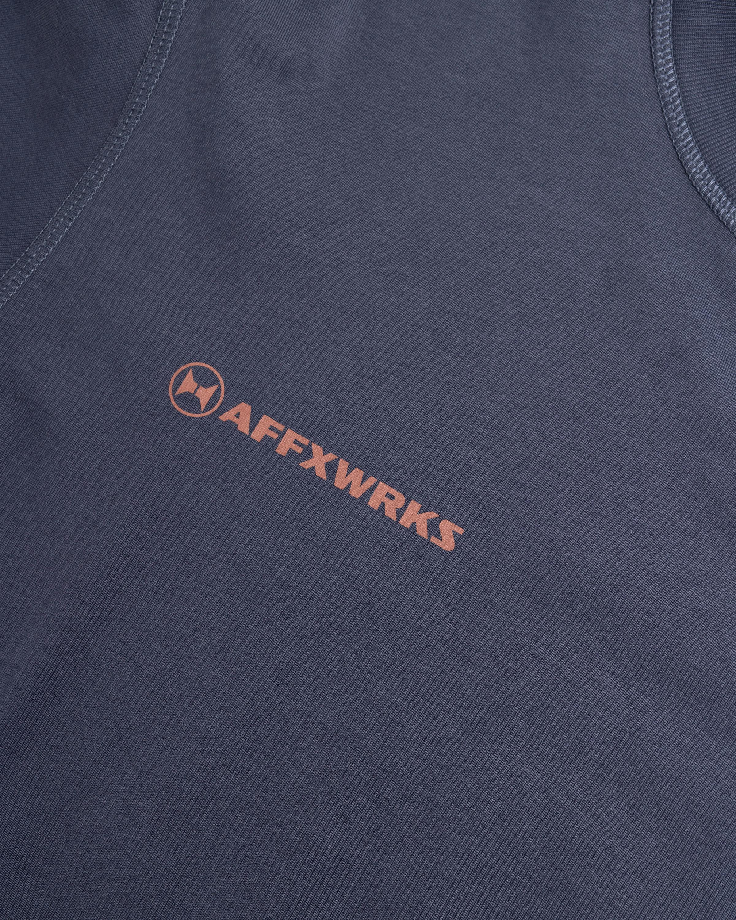 AFFXWRKS – AFFXWRKS T-Shirt - Tees - Blue - Image 3