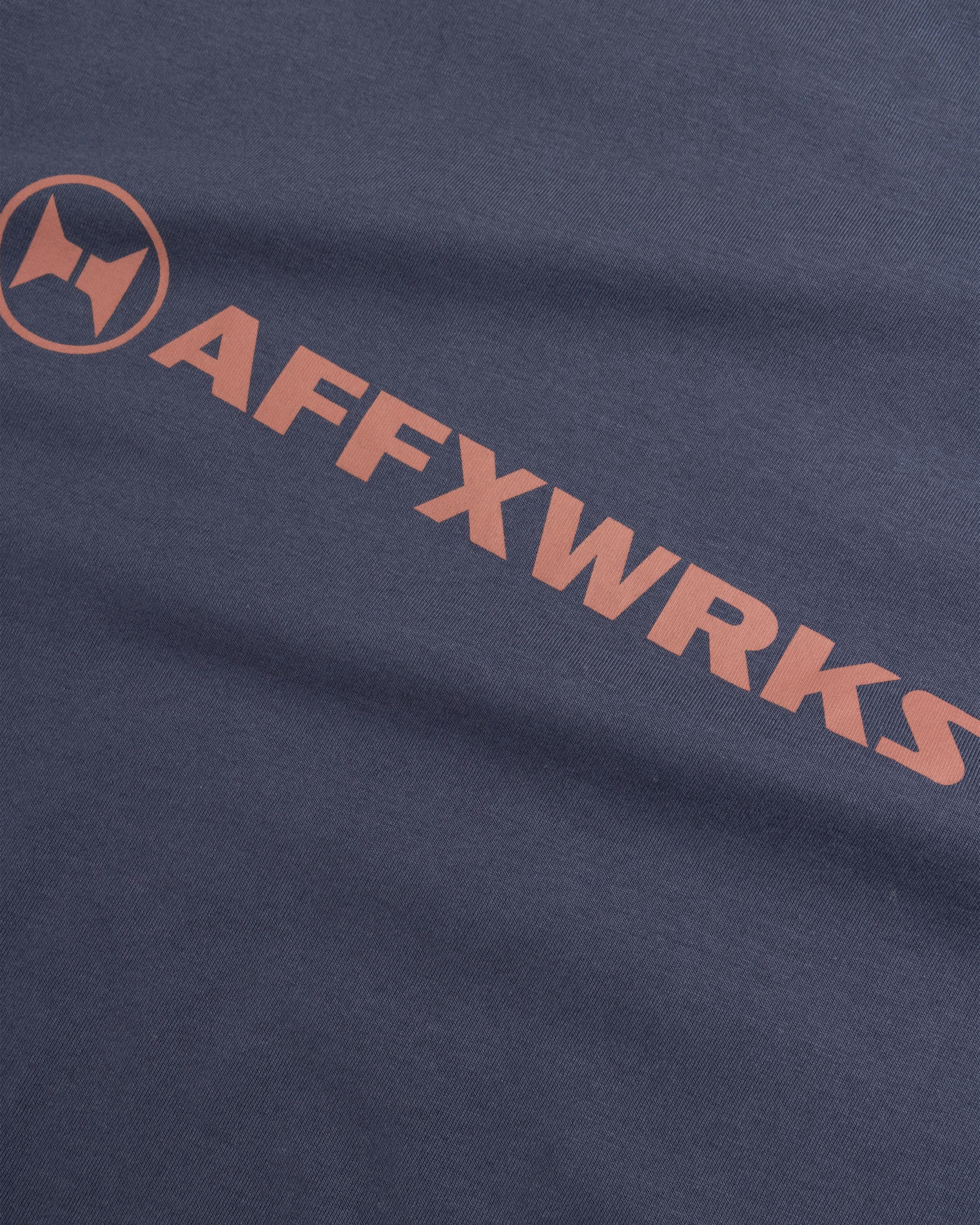 AFFXWRKS – AFFXWRKS T-Shirt - Tees - Blue - Image 2