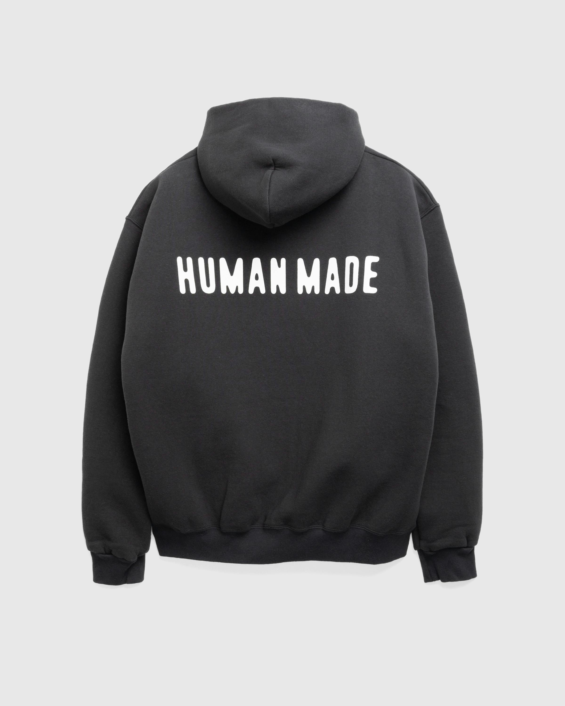 Human Made – Classic Zip-Up Hoodie - Zip Ups - Black - Image 4