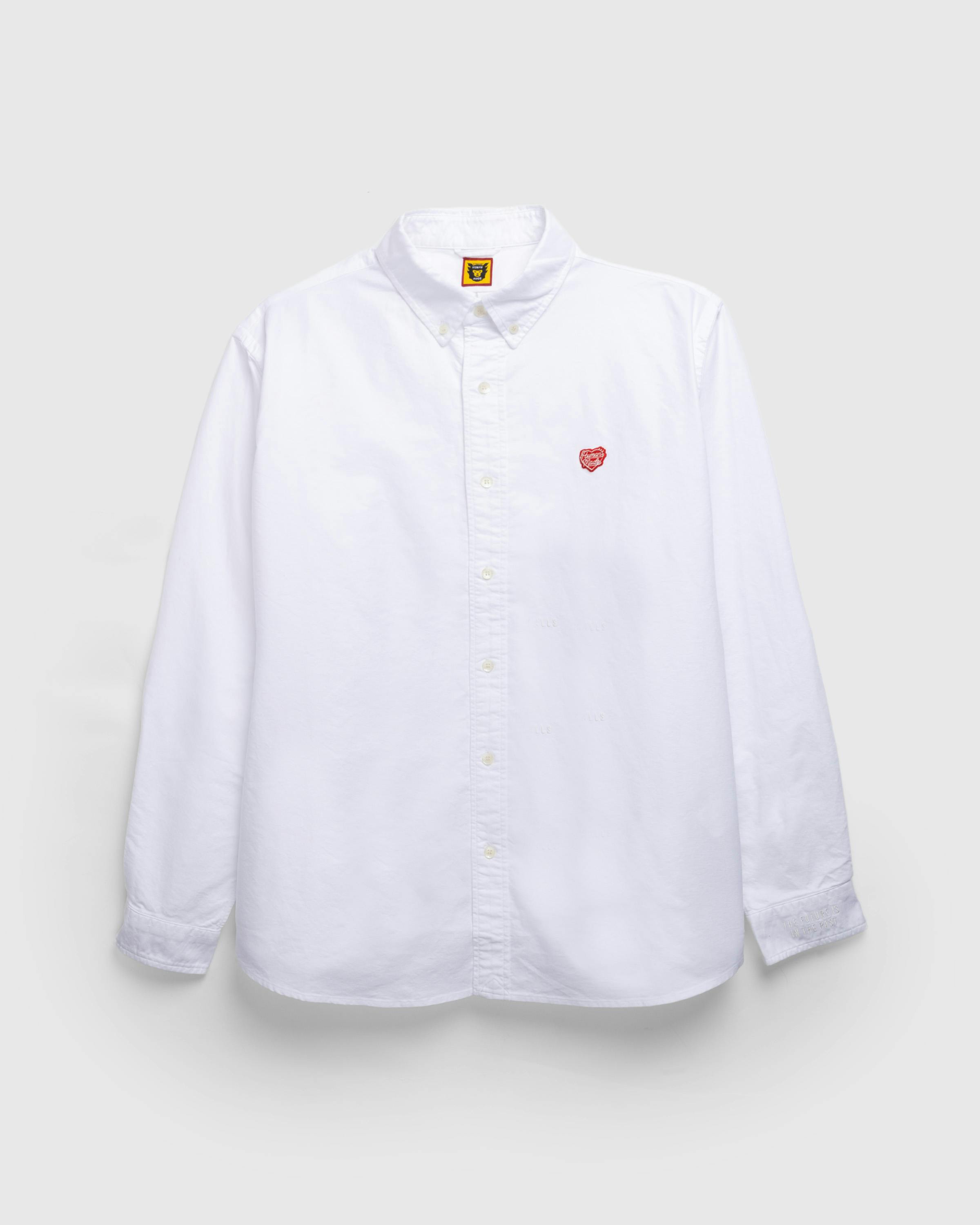 Human Made – Oxford BD Shirt - Longsleeve Shirts - White - Image 1