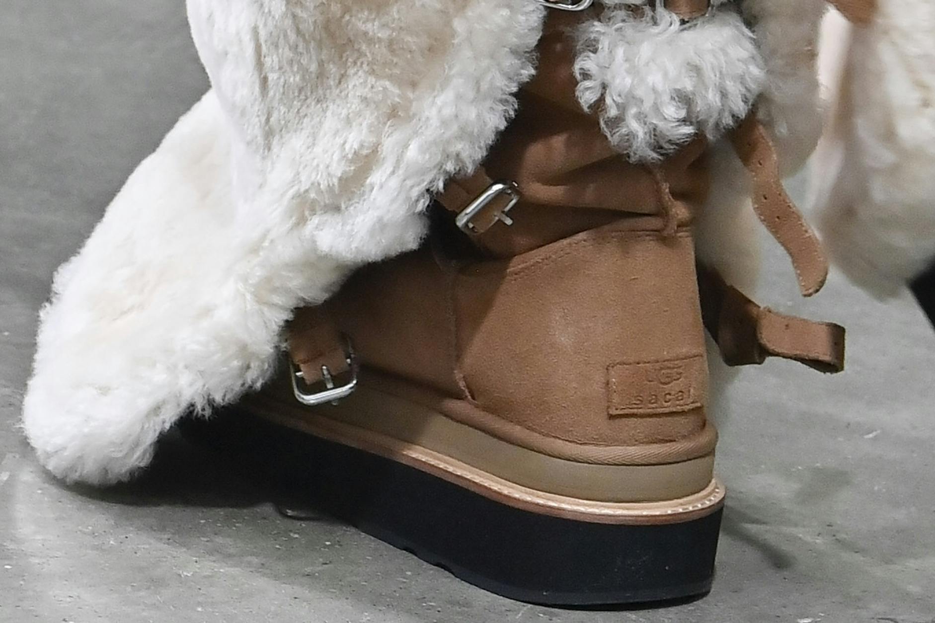 sacai ugg collab