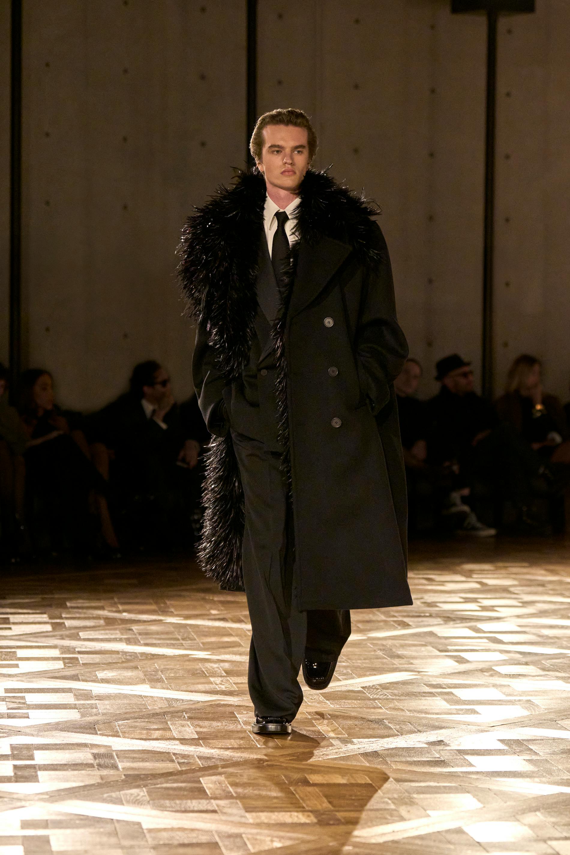 saint laurent fw25 menswear collection