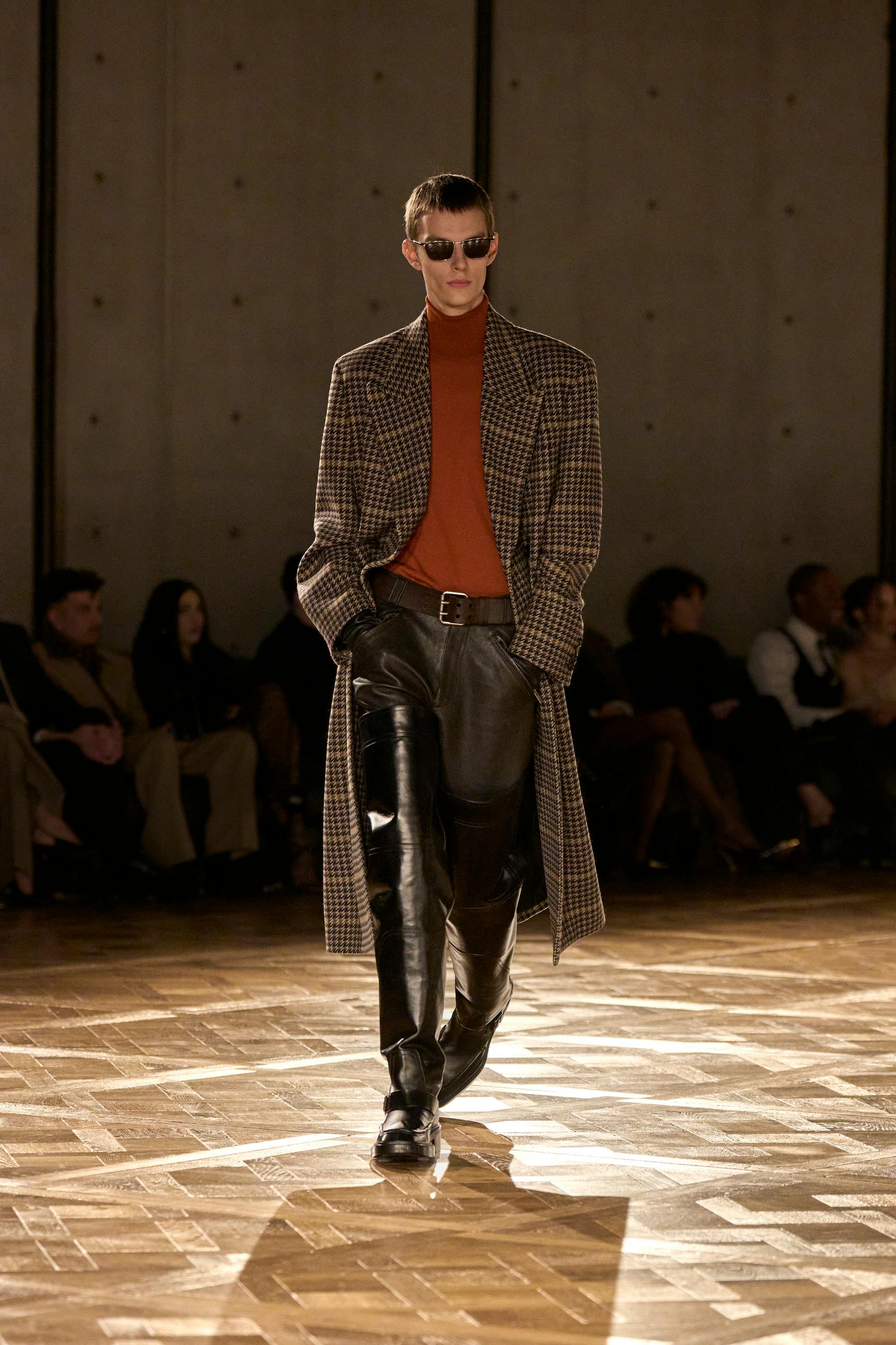 saint laurent fw25 menswear collection