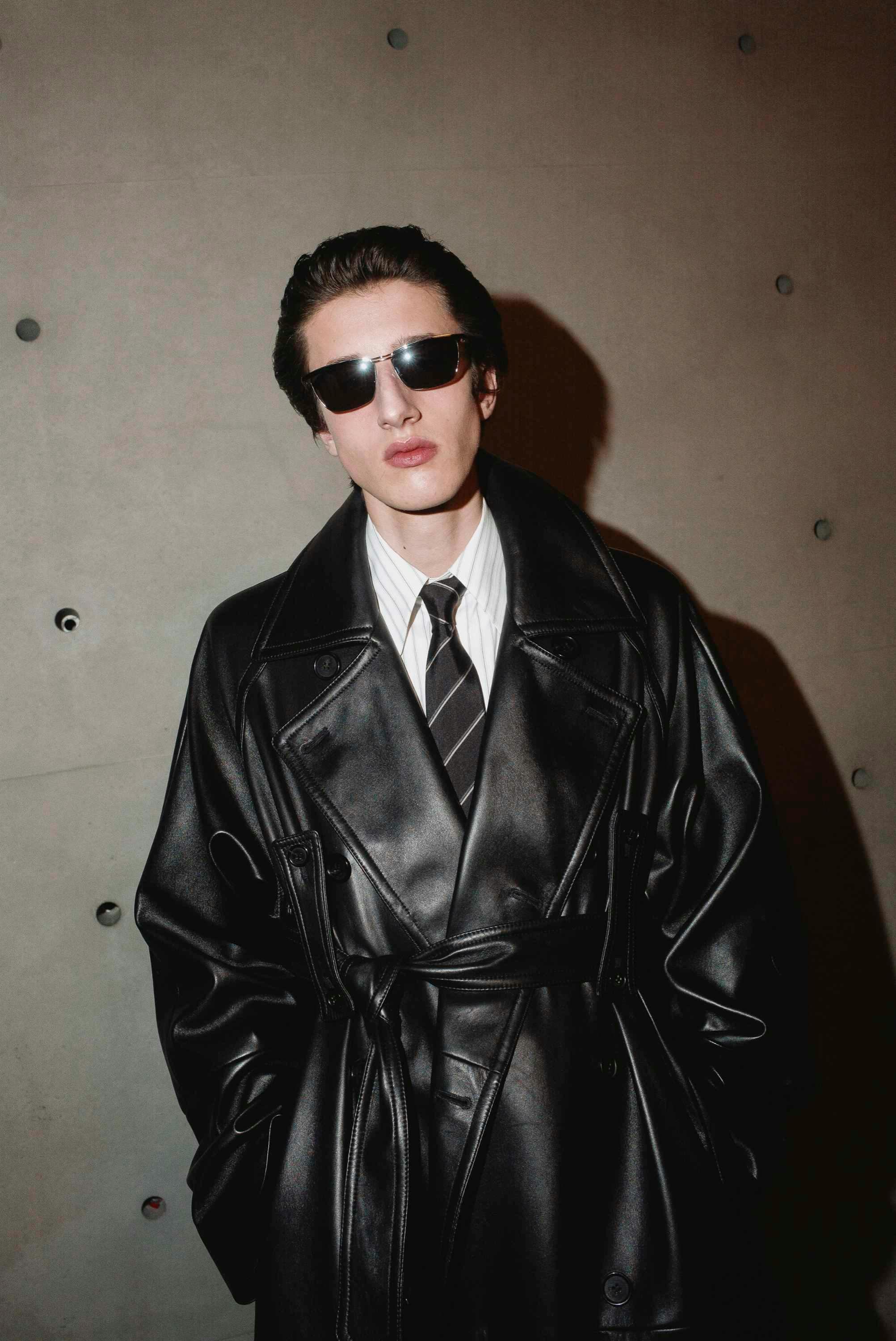 saint laurent fw25 menswear collection