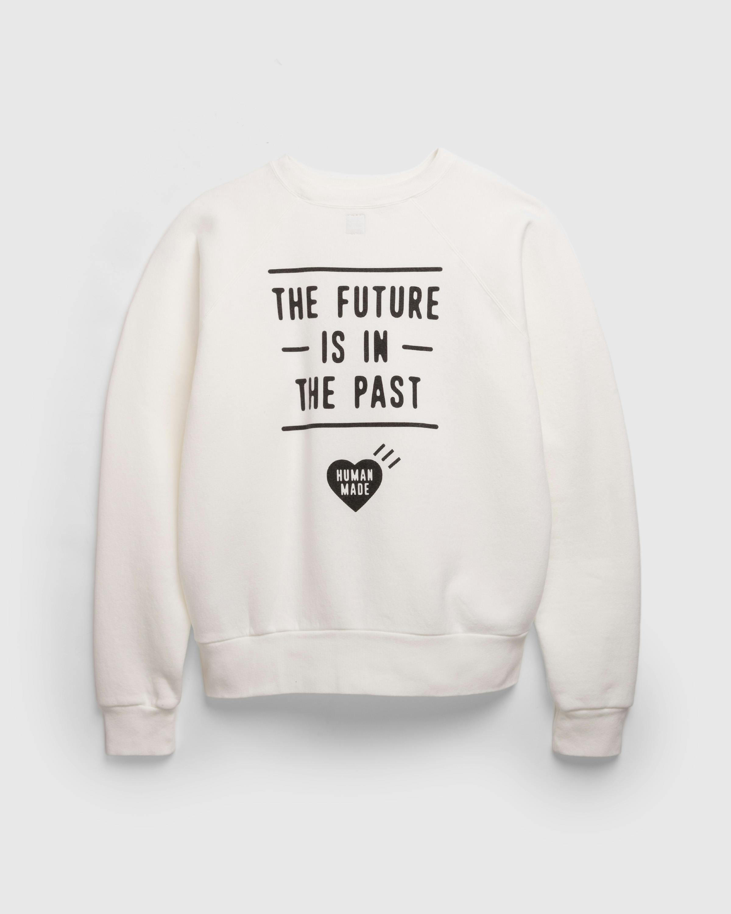 Human Made – Classic Sweatshirt - Crewnecks - White - Image 4