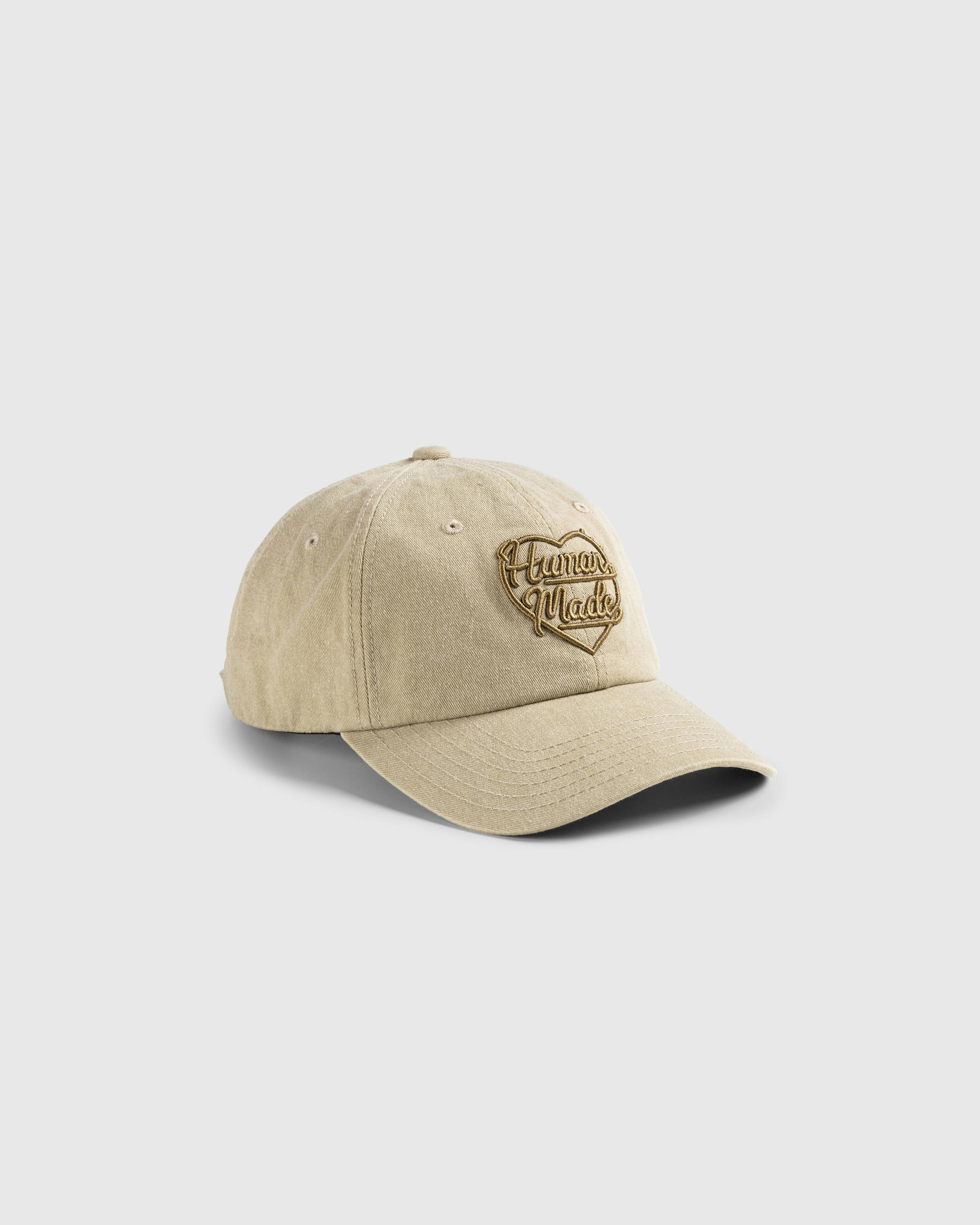 Human Made – 6 Panel Twill Cap #1  - Caps - Beige - Image 1