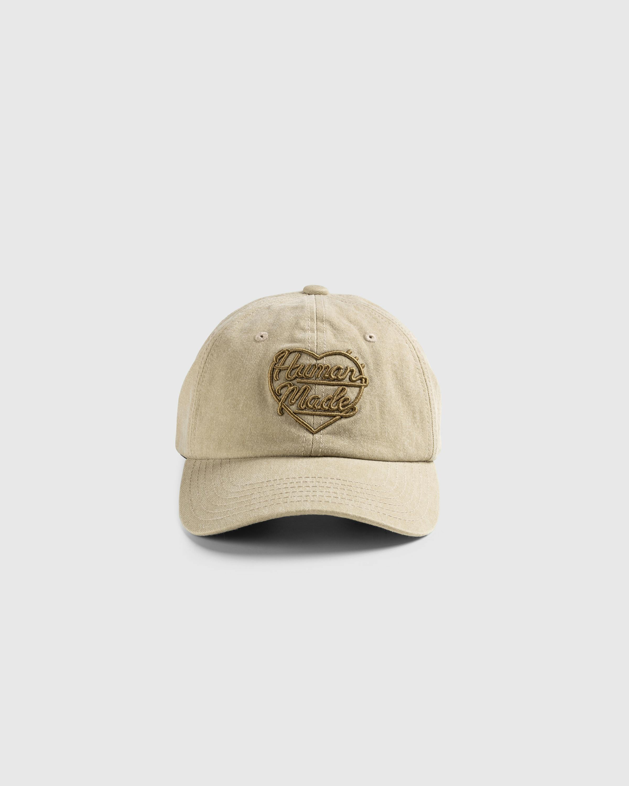 Human Made – 6 Panel Twill Cap #1  - Caps - Beige - Image 5