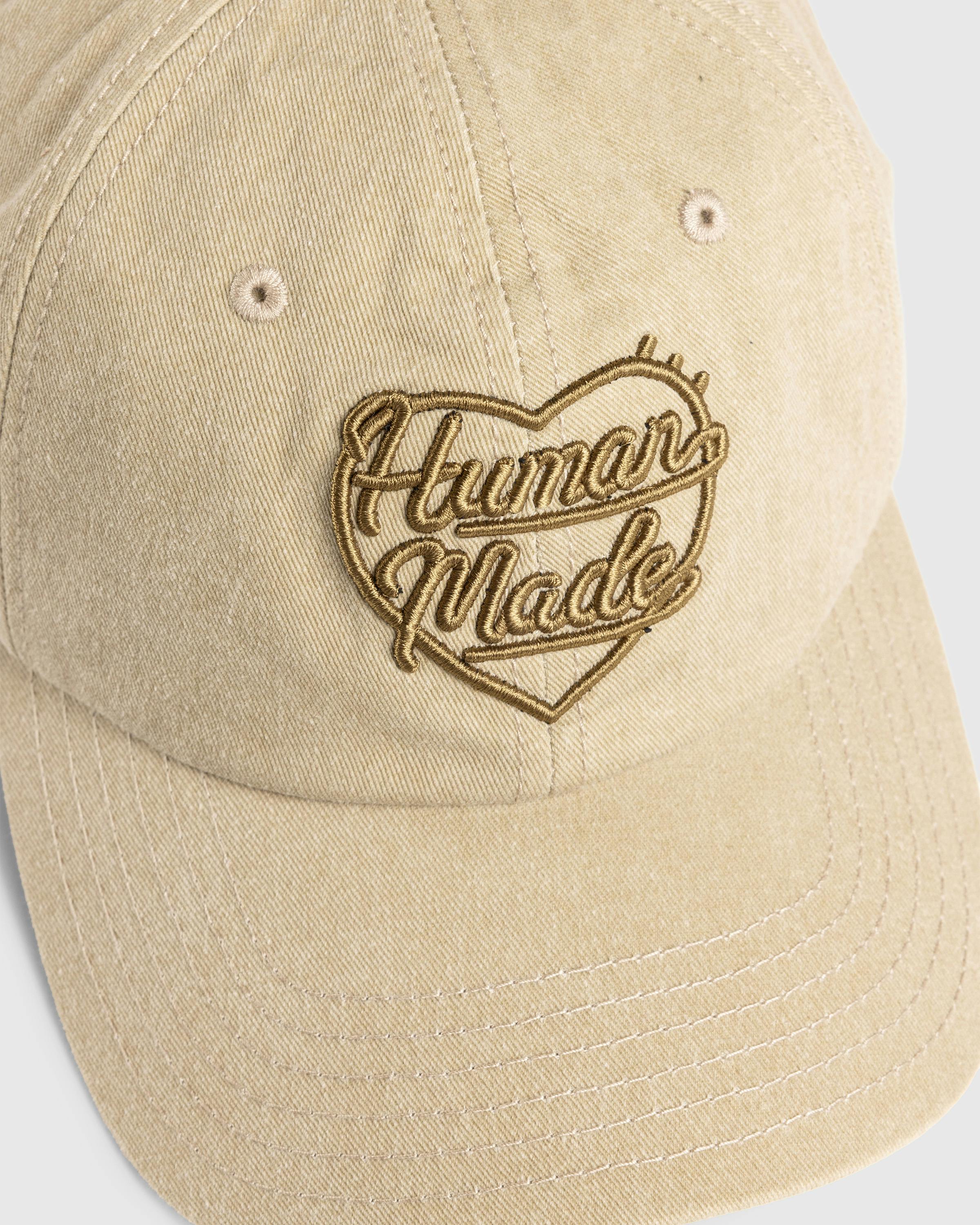 Human Made – 6 Panel Twill Cap #1  - Caps - Beige - Image 2