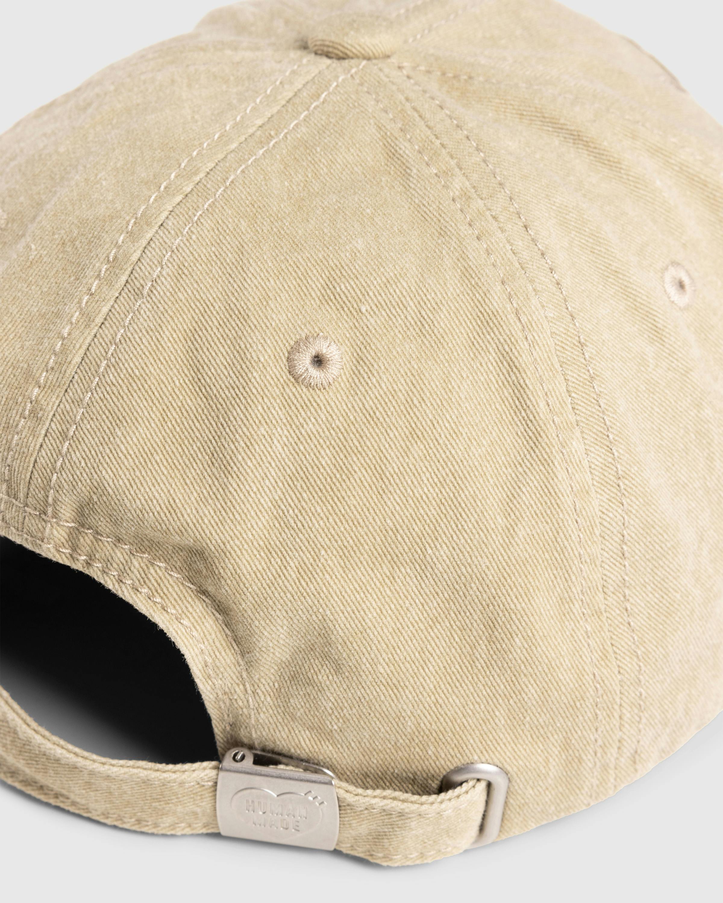 Human Made – 6 Panel Twill Cap #1  - Caps - Beige - Image 4