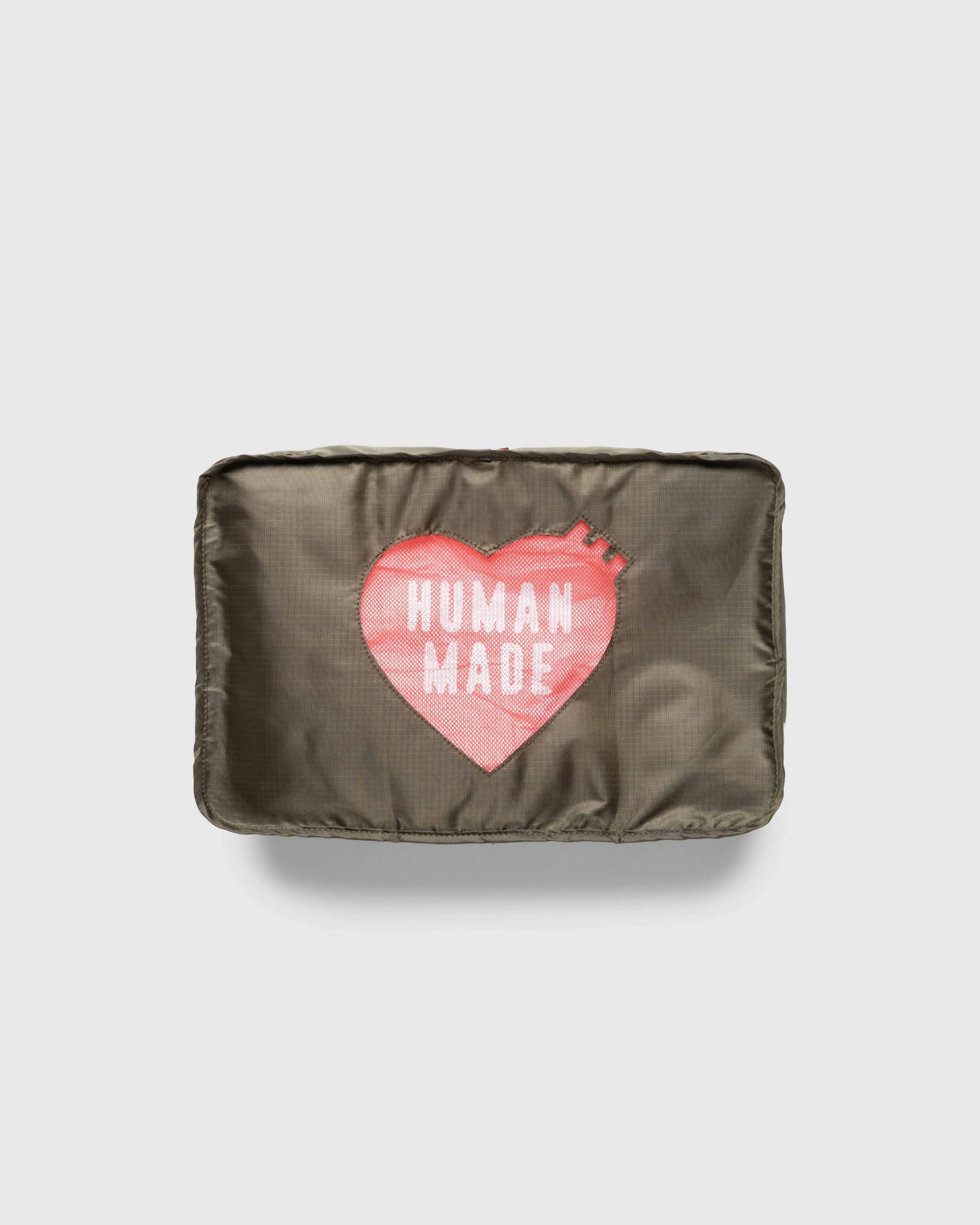 Human Made – Large Gusset Case - Duffle and Top Handle Bags - Green - Image 1