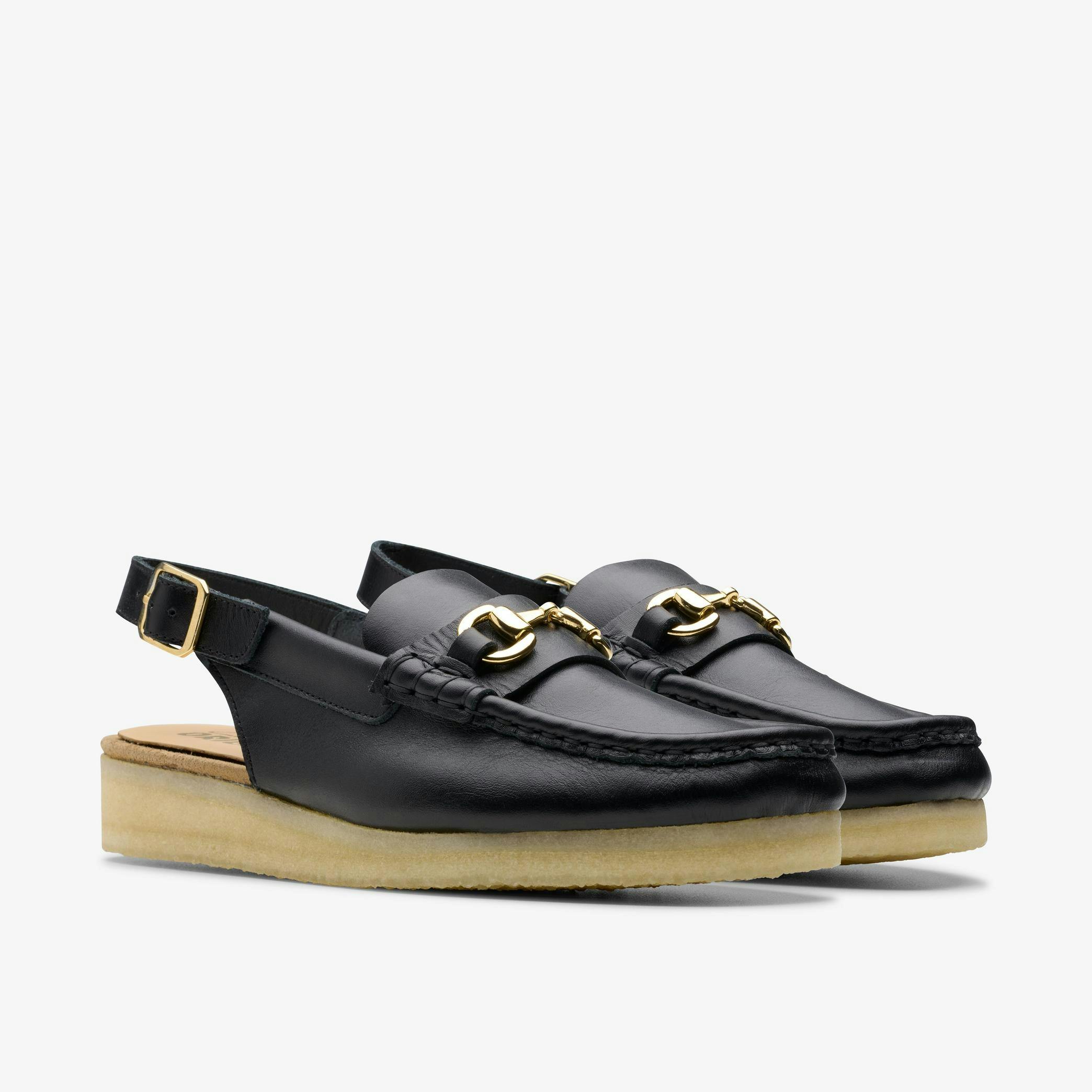 Clarks slingback loafer