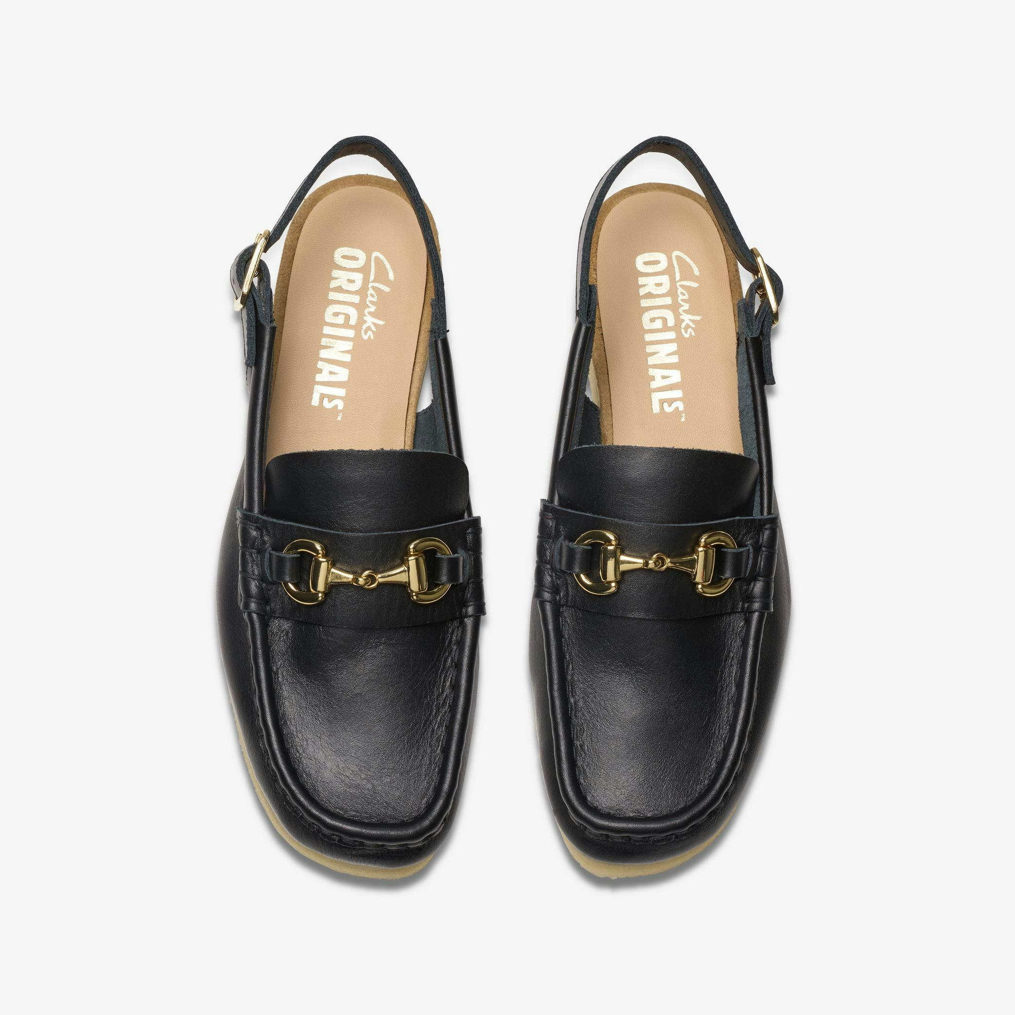 Clarks slingback loafer