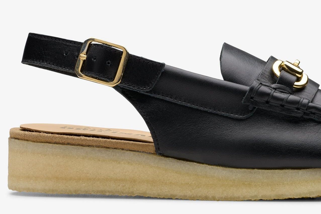 Clarks slingback loafer