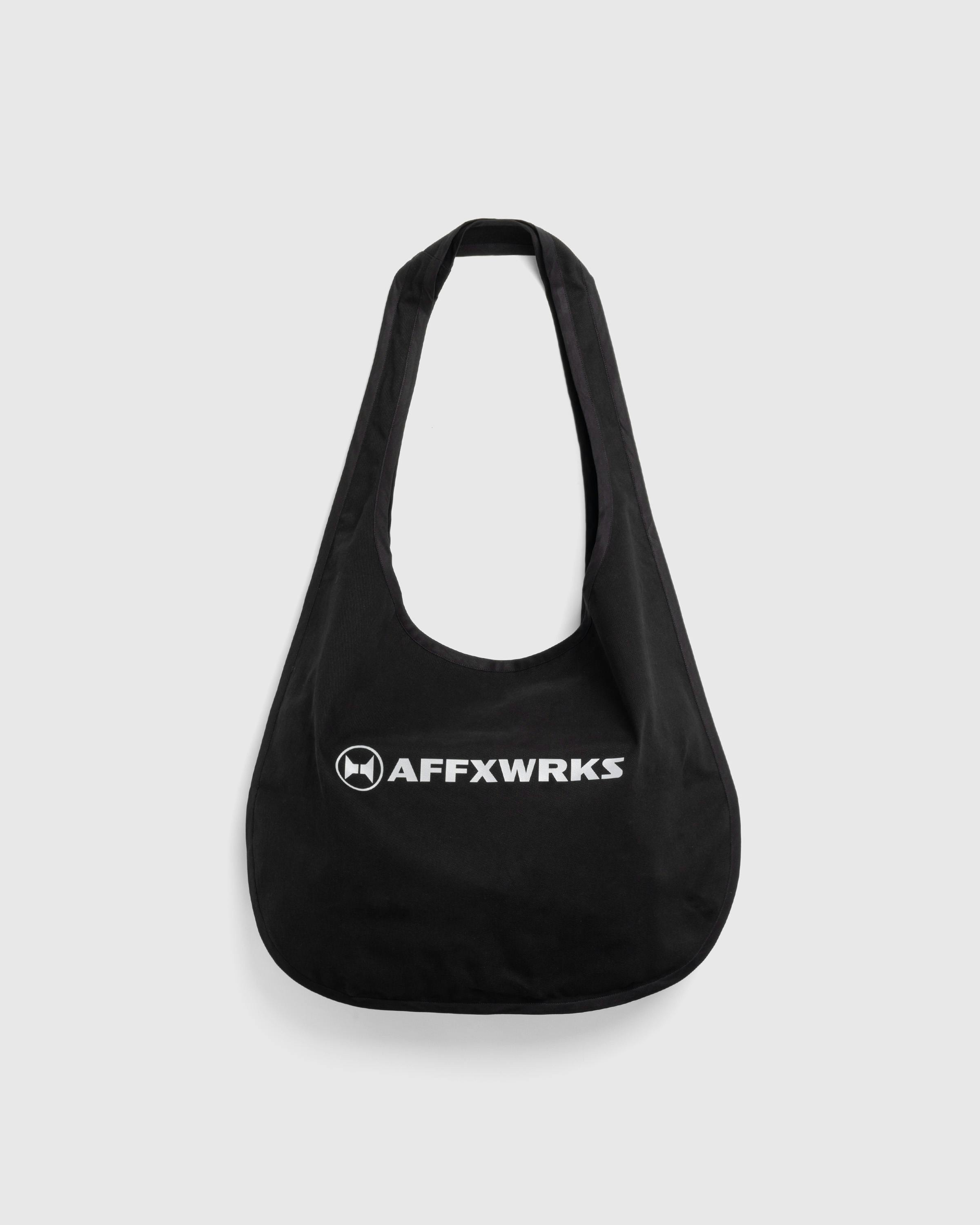 AFFXWRKS – Circular Bag - Duffle and Top Handle Bags - Black - Image 1