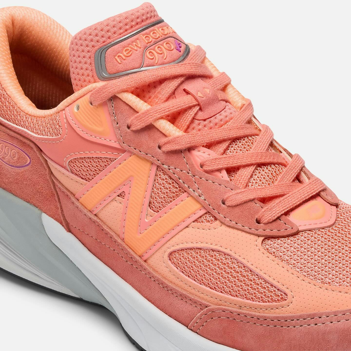 new balance 990v6 salmon