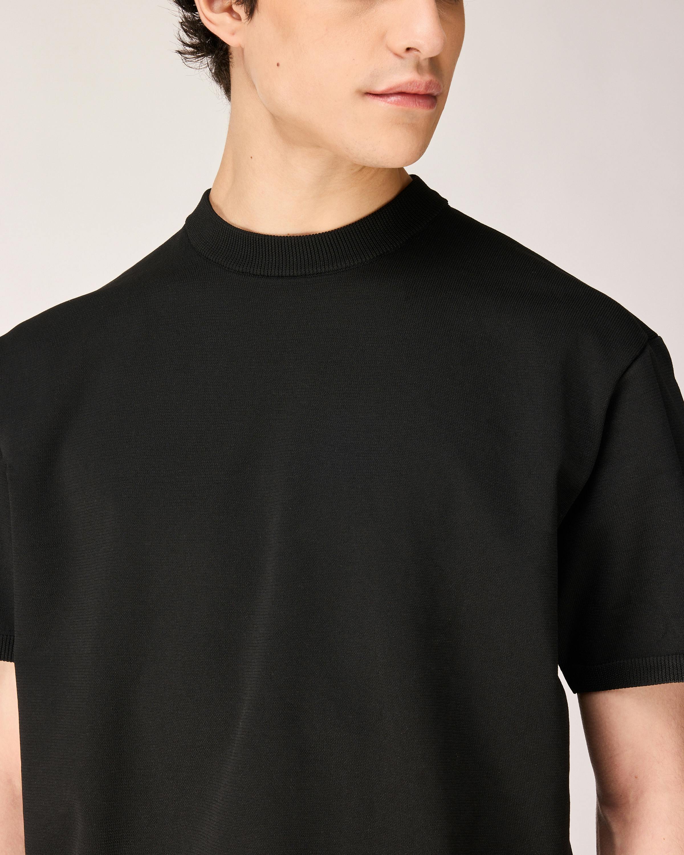 Highsnobiety HS05 – Poly Knit Tee - Tees - Black - Image 6