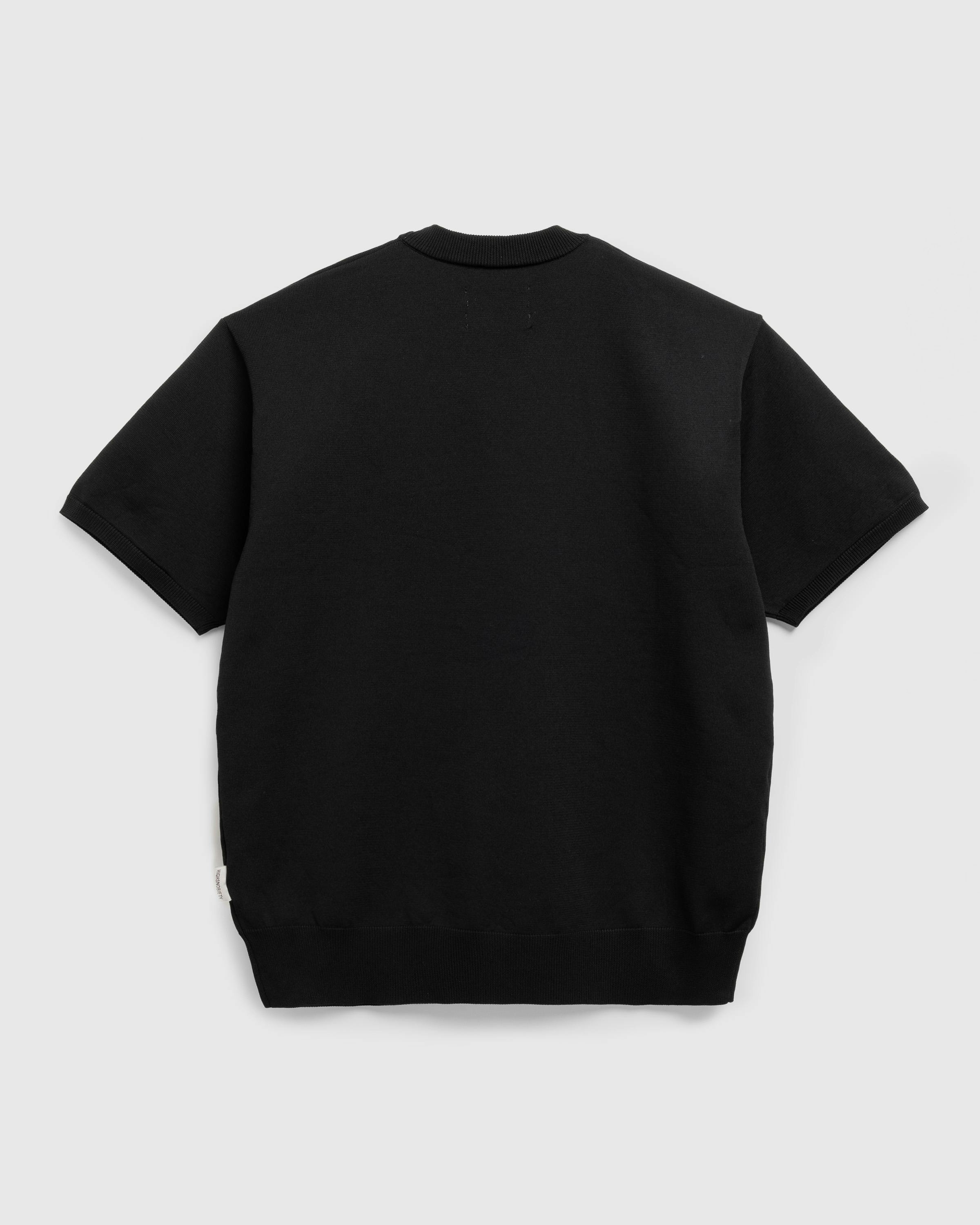 Highsnobiety HS05 – Poly Knit Tee - Tees - Black - Image 3