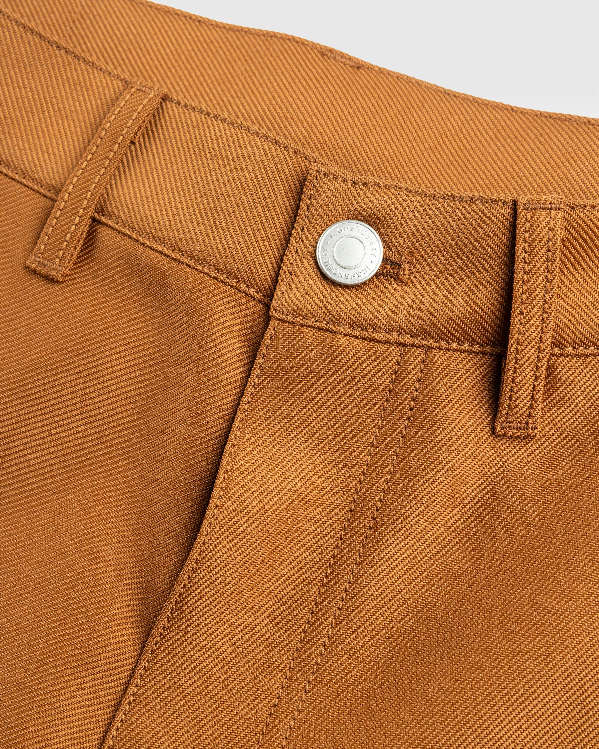 Highsnobiety HS05 – Twill Work Shorts - Cargo Shorts - Brown - Image 5