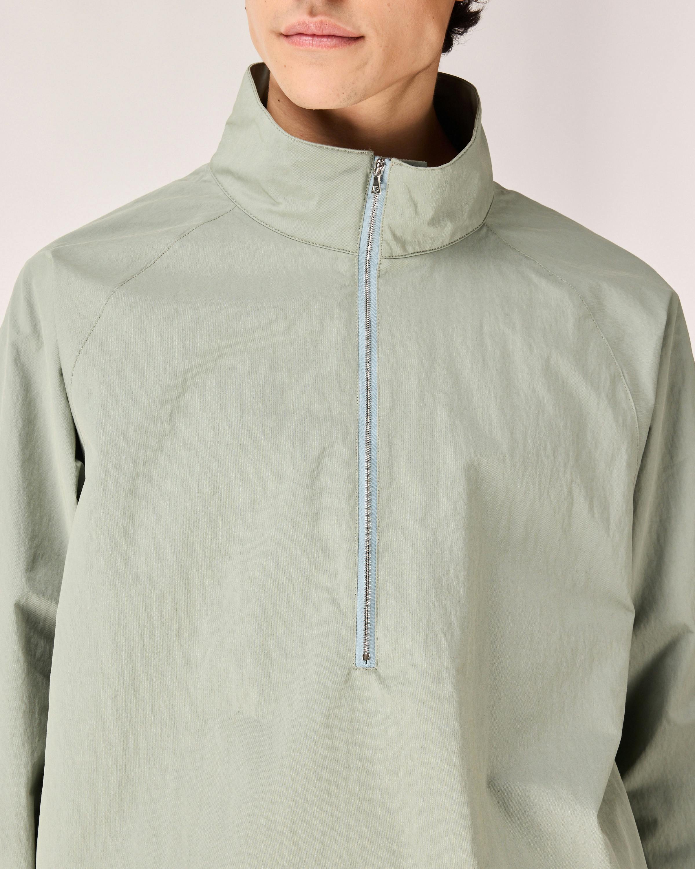 Highsnobiety HS05 – Brushed Nylon Pullover Jacket - Windbreakers - Blue - Image 6