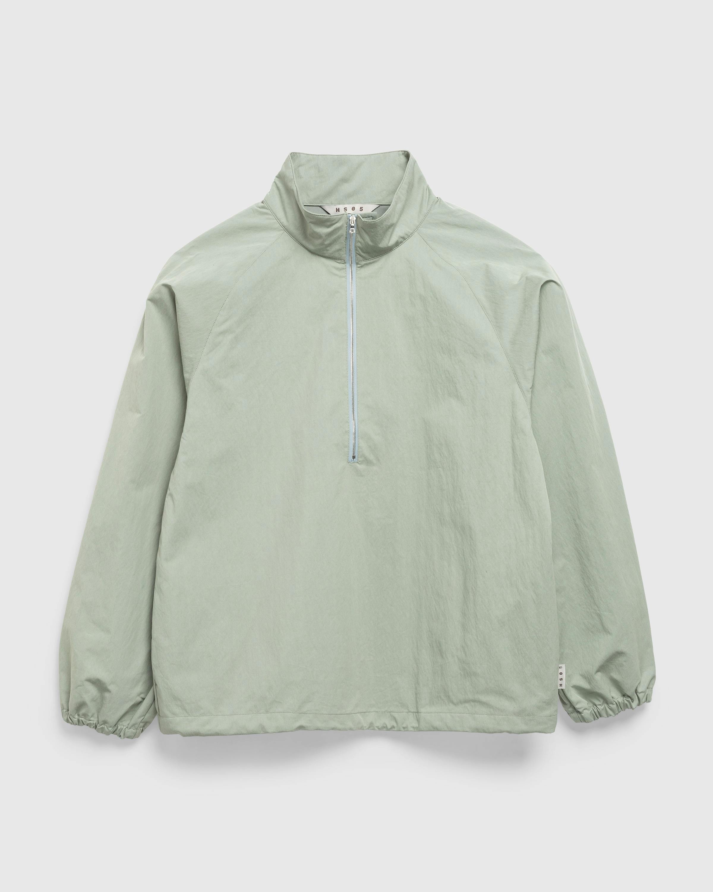 Highsnobiety HS05 – Brushed Nylon Pullover Jacket - Windbreakers - Blue - Image 1