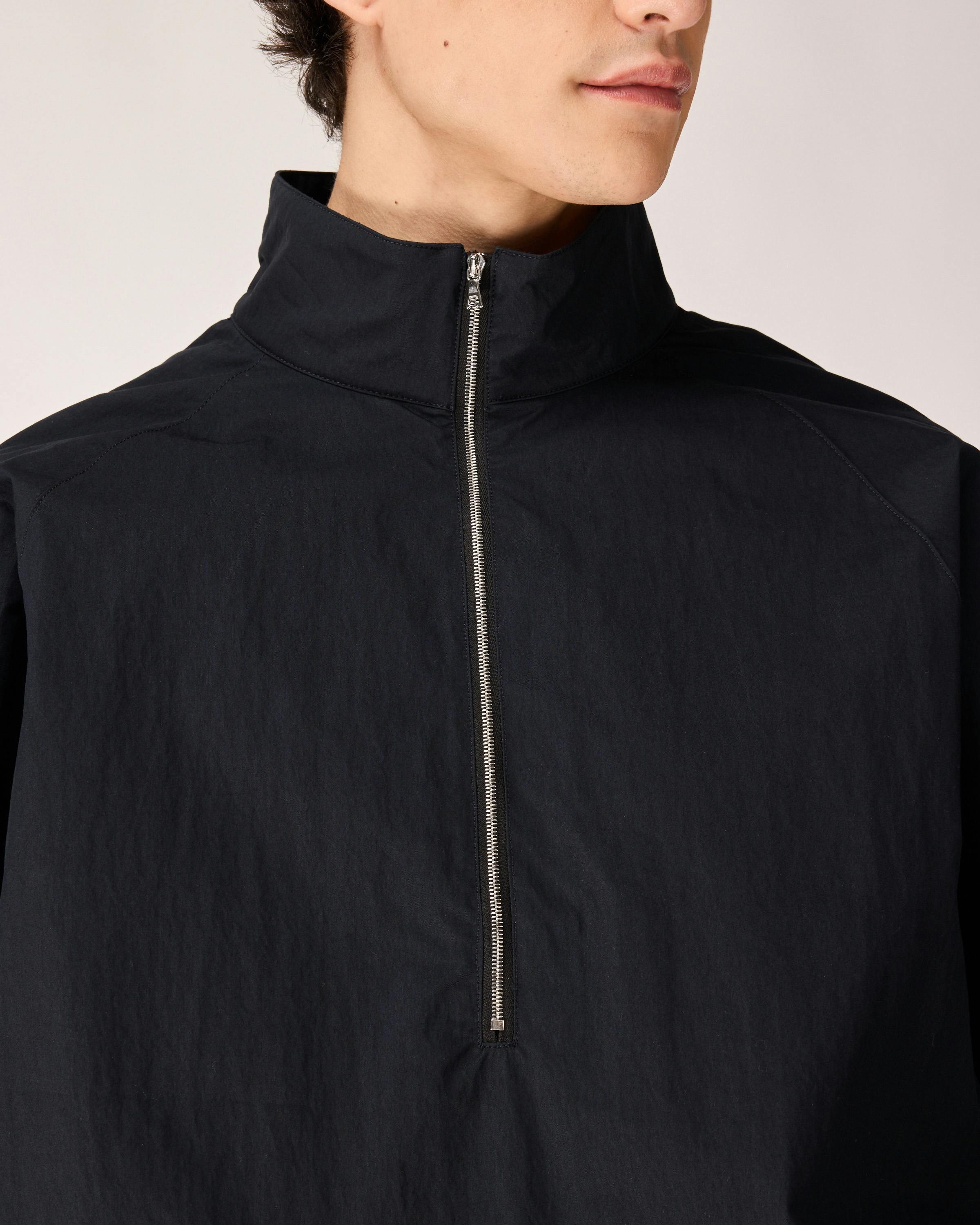 Highsnobiety HS05 – Brushed Nylon Pullover Jacket - Windbreakers - Black - Image 6