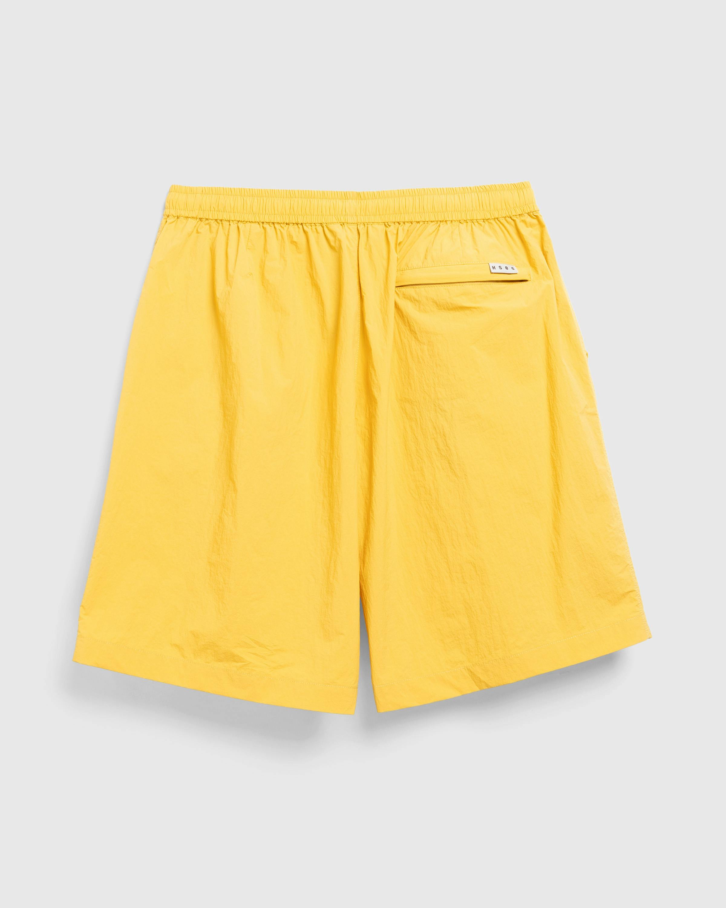 Highsnobiety HS05 – Packable Nylon Shorts - Bermuda Cuts - Yellow - Image 3