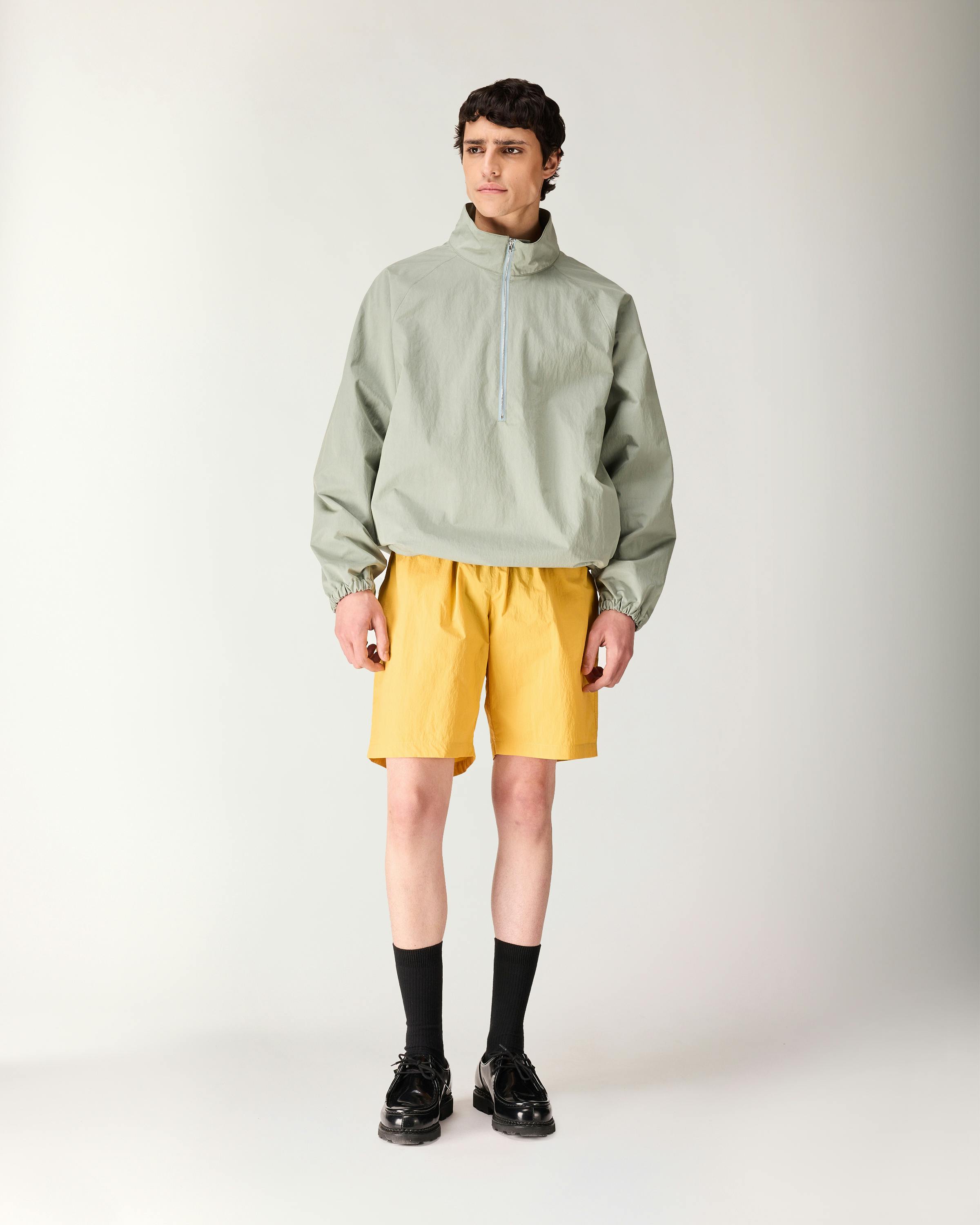 Highsnobiety HS05 – Packable Nylon Shorts - Bermuda Cuts - Yellow - Image 4