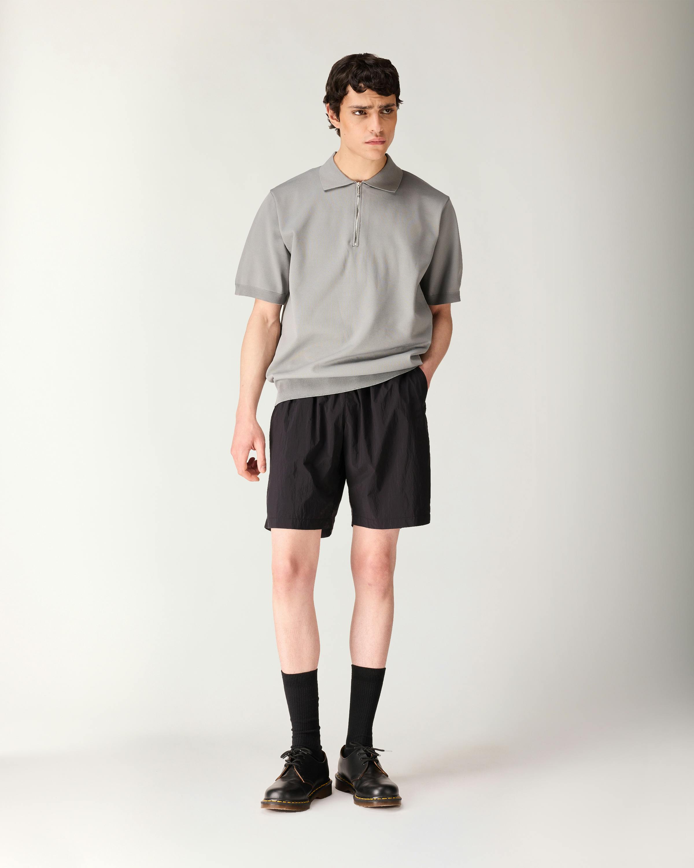 Highsnobiety HS05 – Packable Nylon Shorts - Bermuda Cuts - Black - Image 4