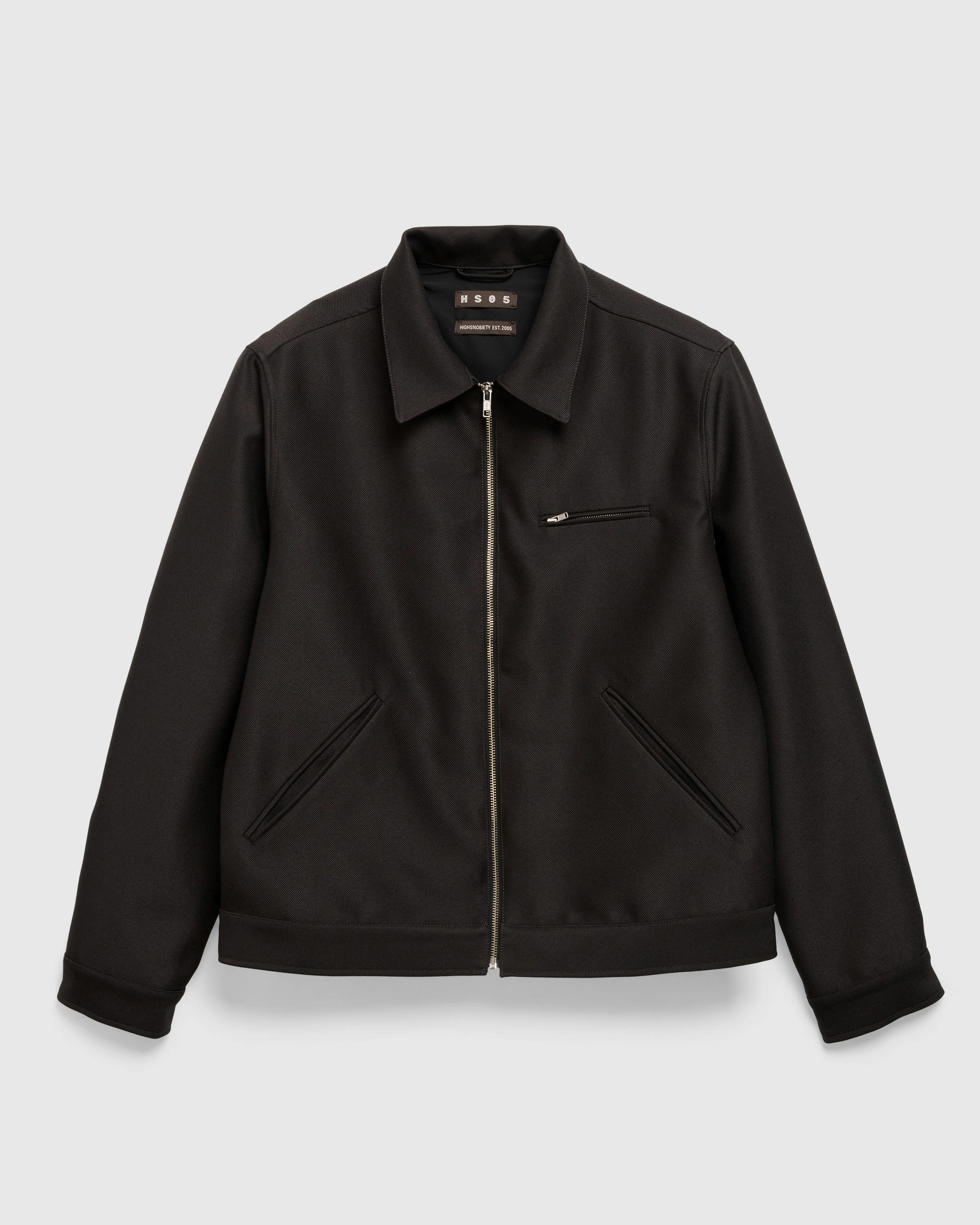 Highsnobiety HS05 – Twill Rancho Jacket - Jackets - Black - Image 1