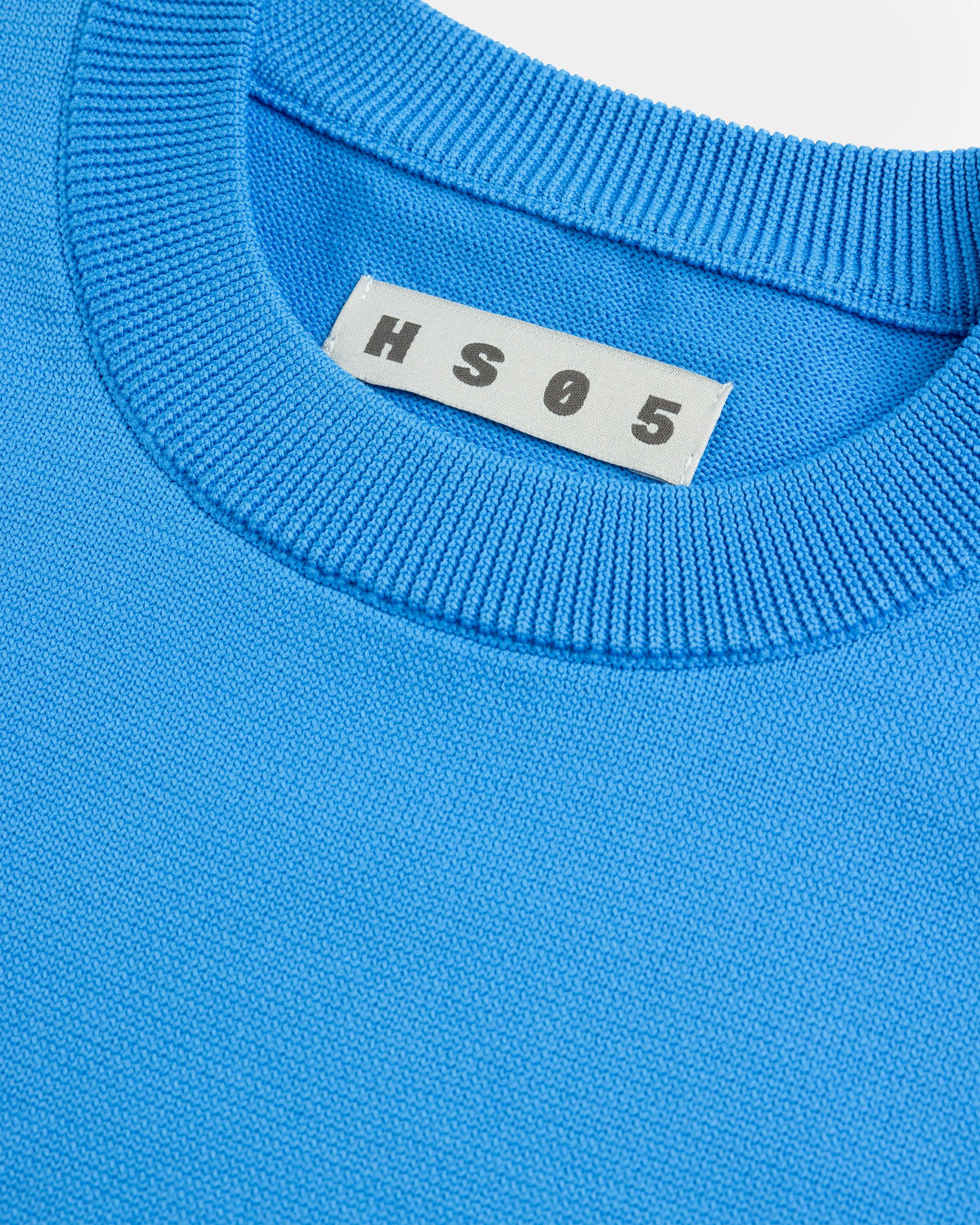 Highsnobiety HS05 – Poly Knit Tee - Tees - Blue - Image 2