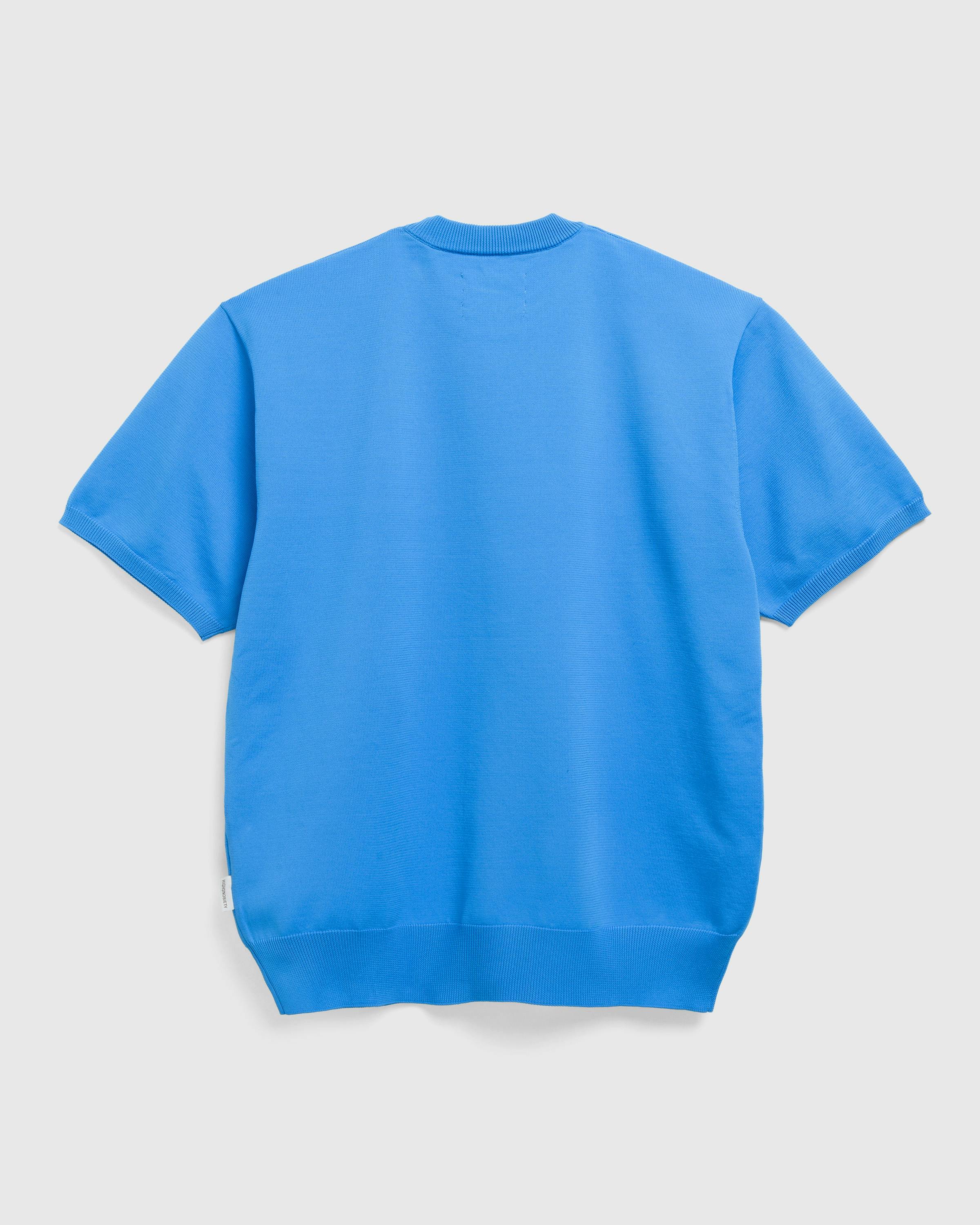 Highsnobiety HS05 – Poly Knit Tee - Tees - Blue - Image 3