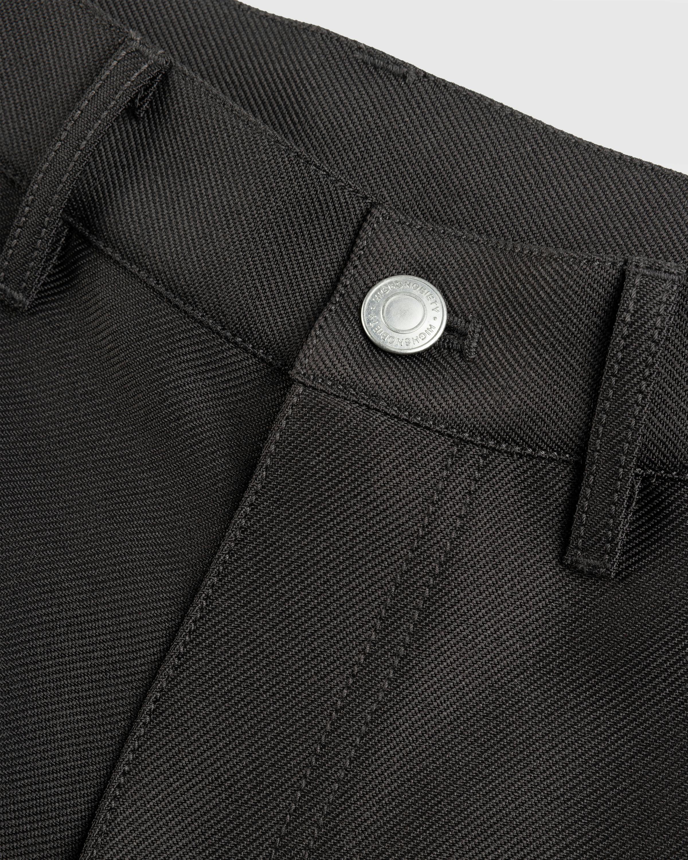 Highsnobiety HS05 – Twill Work Trousers - Work Pants - Black - Image 5