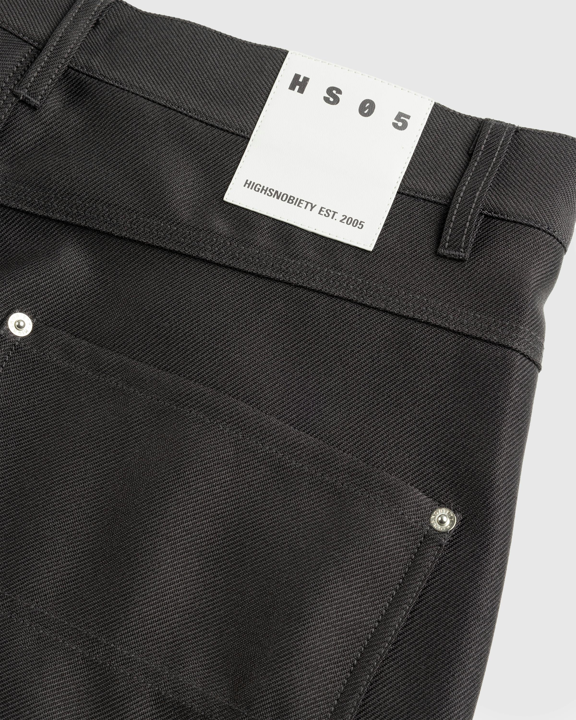 Highsnobiety HS05 – Twill Work Trousers - Work Pants - Black - Image 6