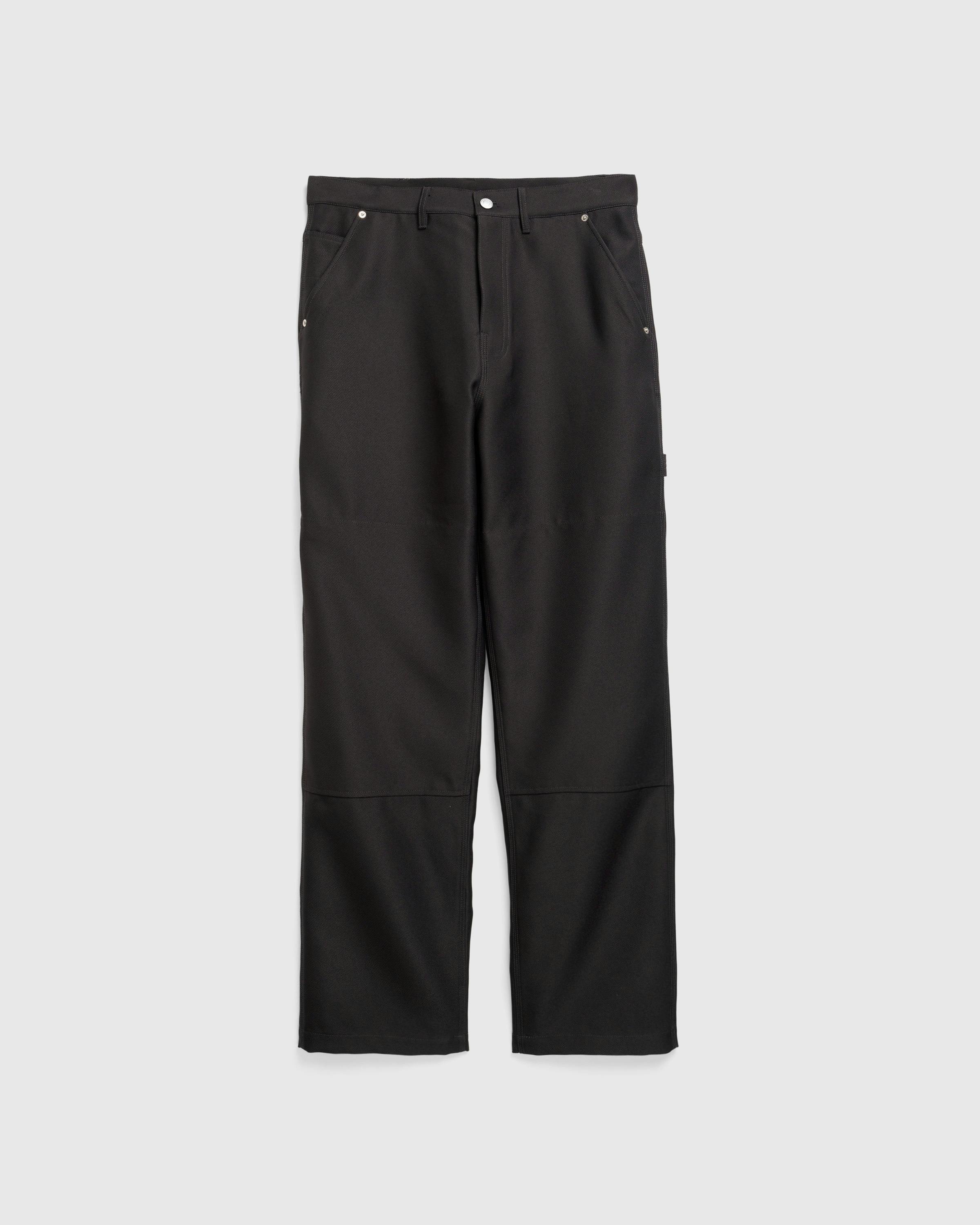 Highsnobiety HS05 – Twill Work Trousers - Work Pants - Black - Image 1