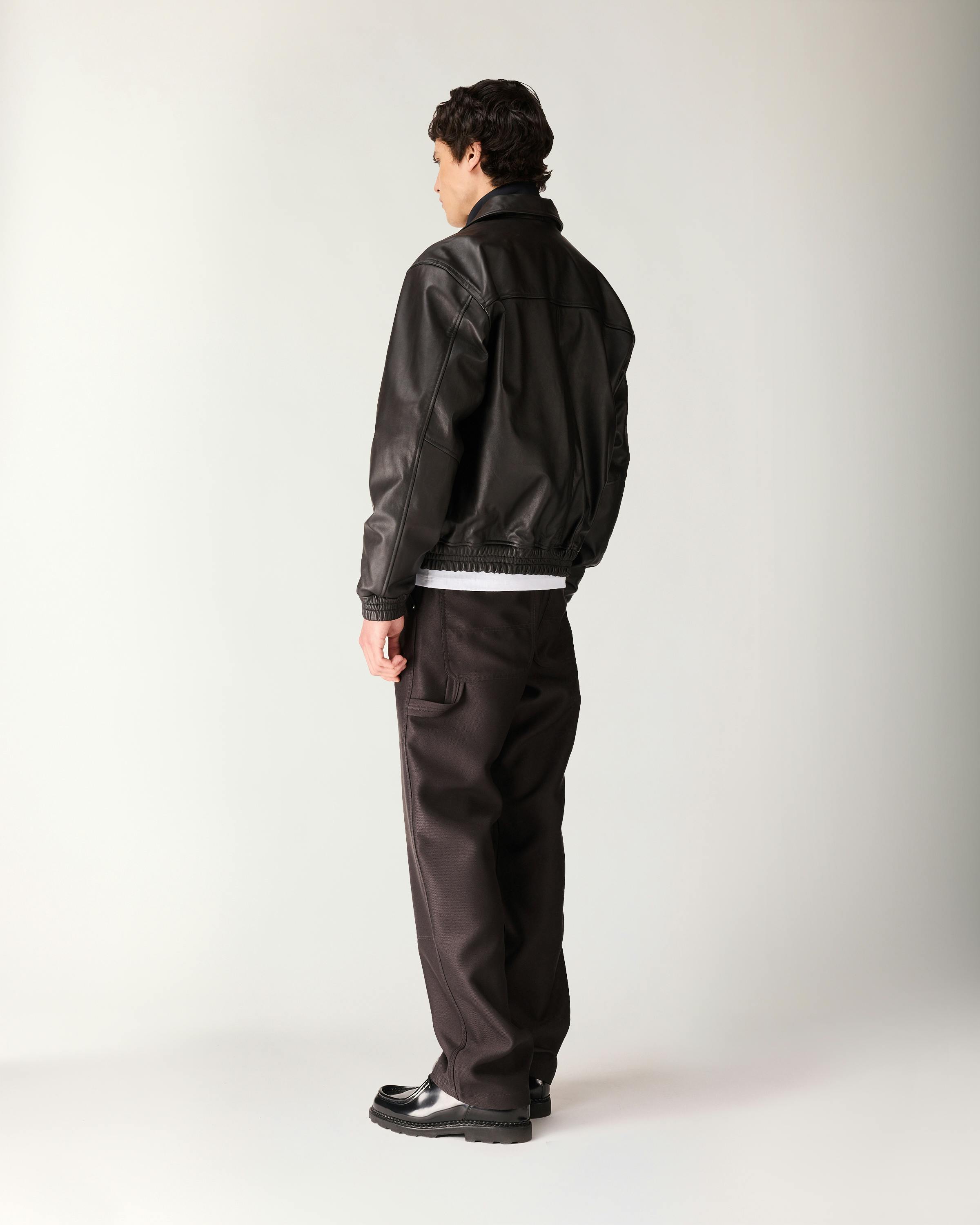 Highsnobiety HS05 – Twill Work Trousers - Work Pants - Black - Image 4