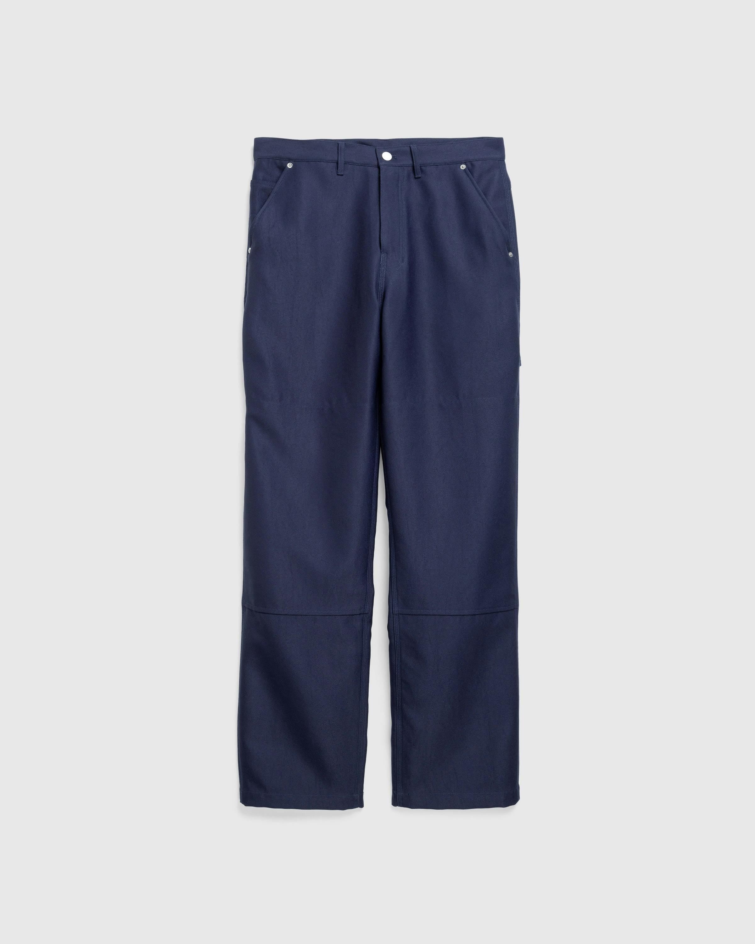 Highsnobiety HS05 – Twill Work Trousers - Work Pants - Navy - Image 1