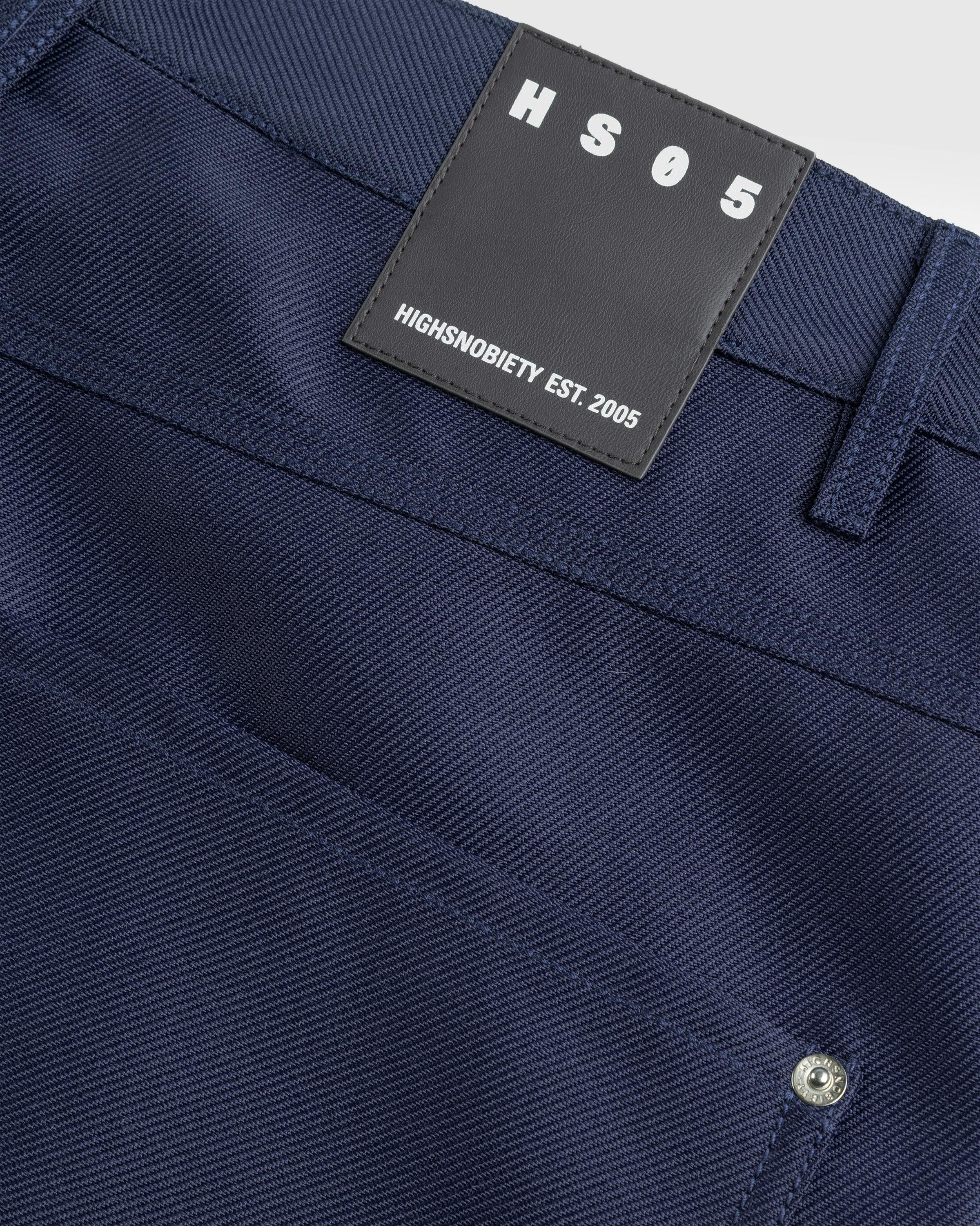 Highsnobiety HS05 – Twill Work Trousers - Work Pants - Navy - Image 6