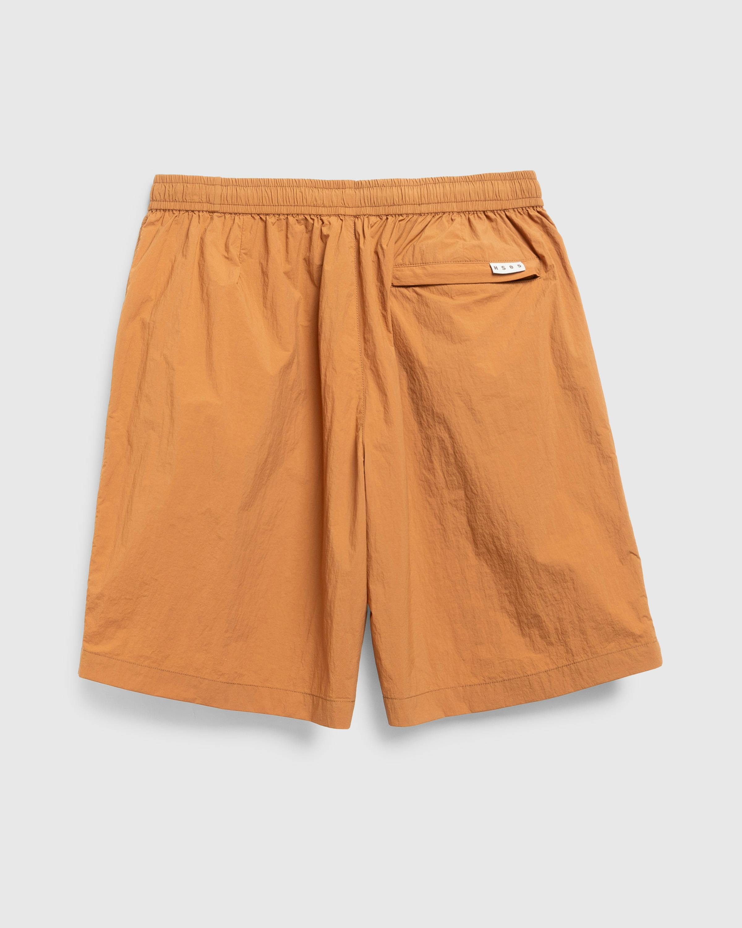 Highsnobiety HS05 – Packable Nylon Shorts - Bermuda Cuts - Brown - Image 3