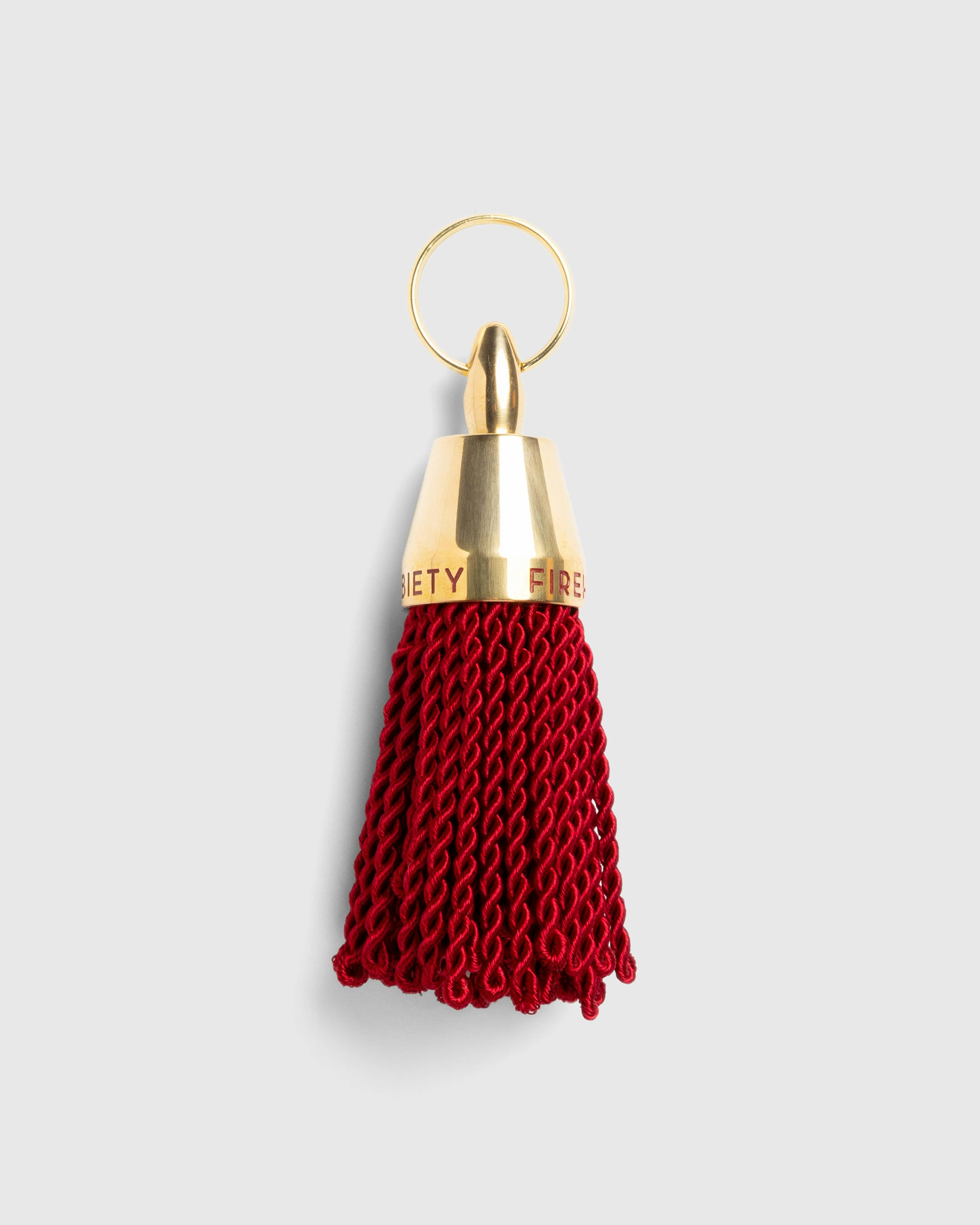 Chiltern Firehouse x Highsnobiety – Tassel Key Fob - Keychains - Red - Image 4