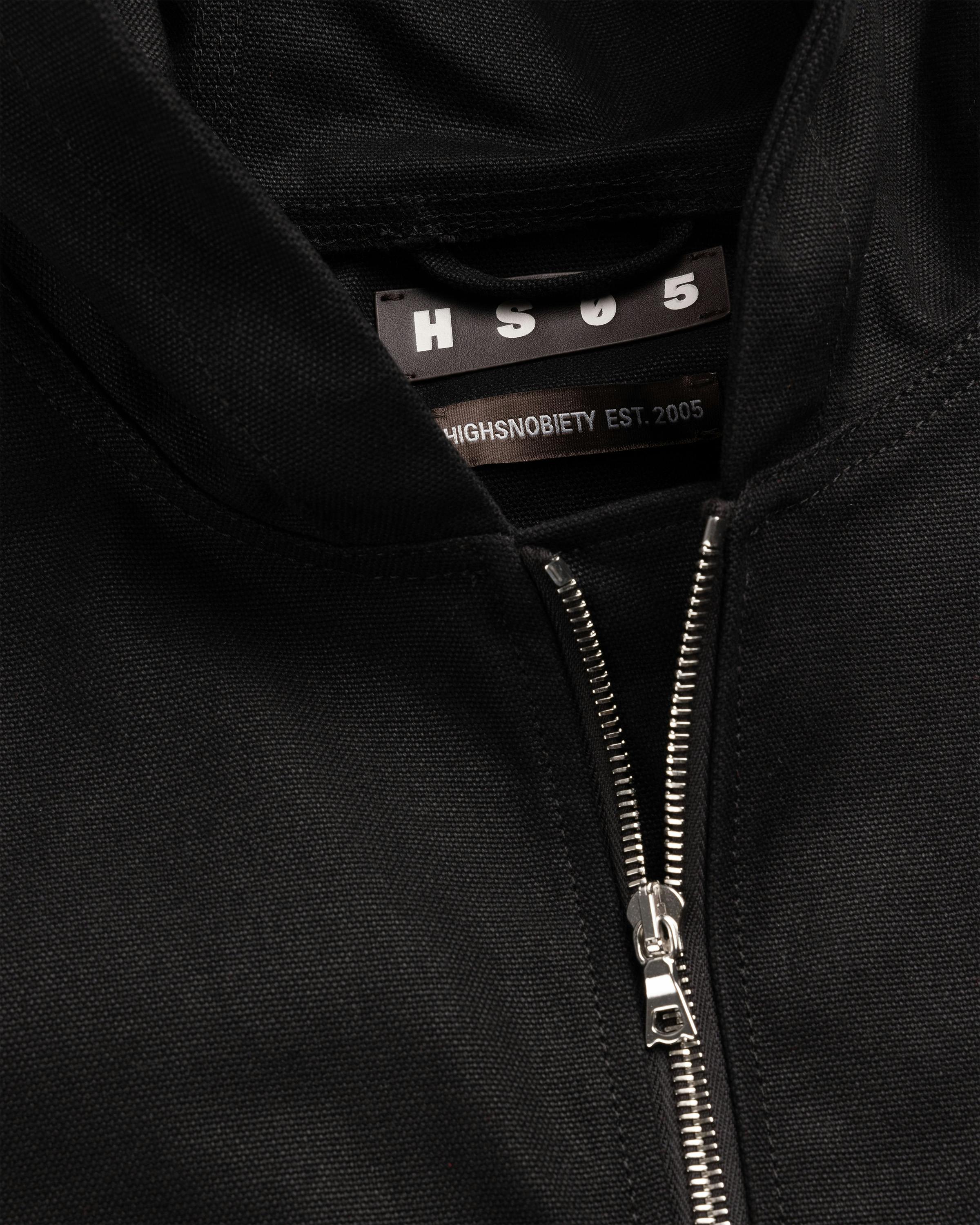 Highsnobiety HS05 – Oxford Canvas Hooded Jacket - Jackets - Black - Image 5