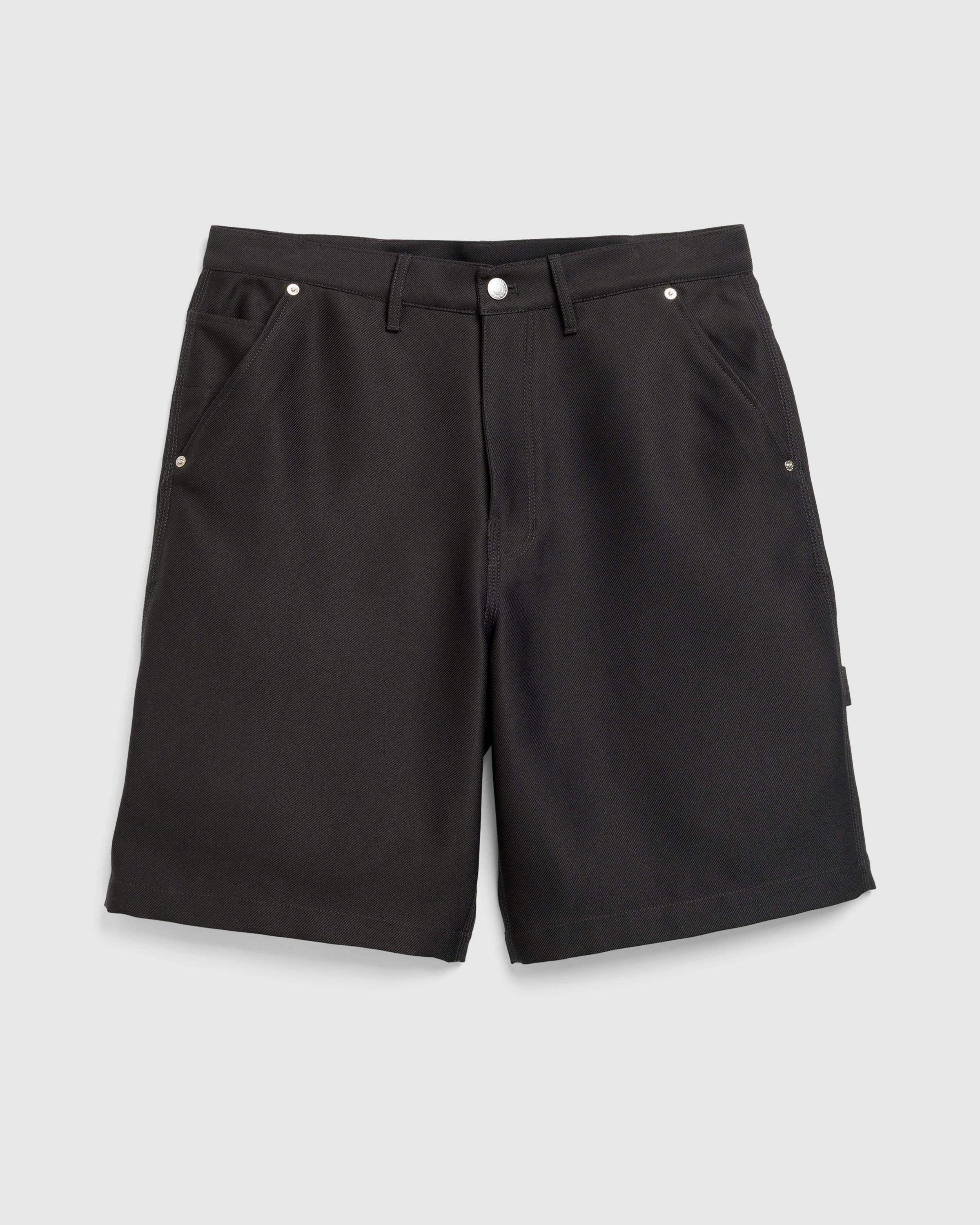 Highsnobiety HS05 – Twill Work Shorts - Cargo Shorts - Black - Image 1