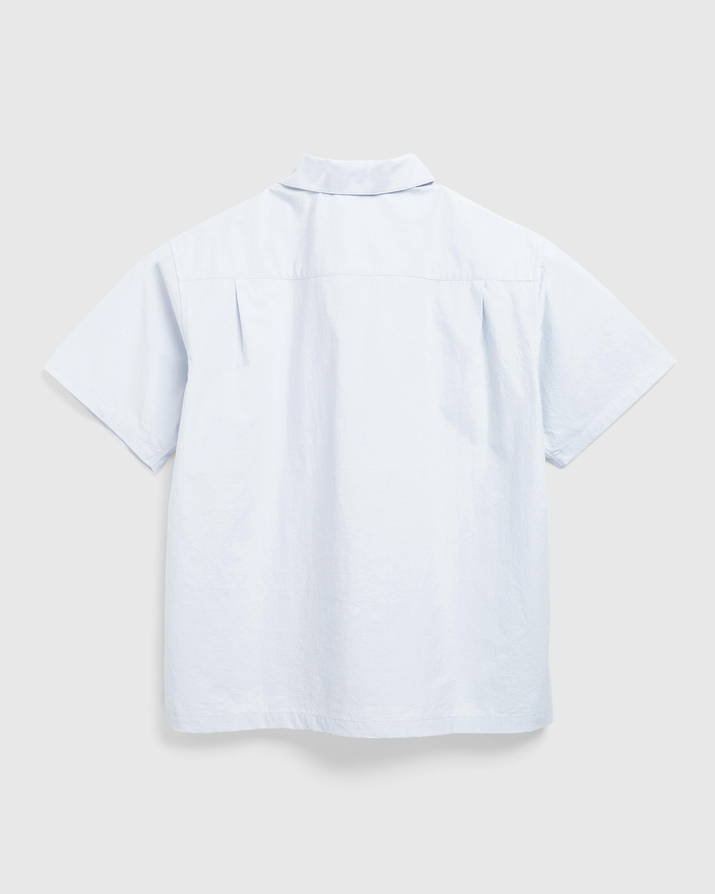 Highsnobiety HS05 – Zip Uniform Shirt - Shortsleeve Shirts - Light Blue - Image 3