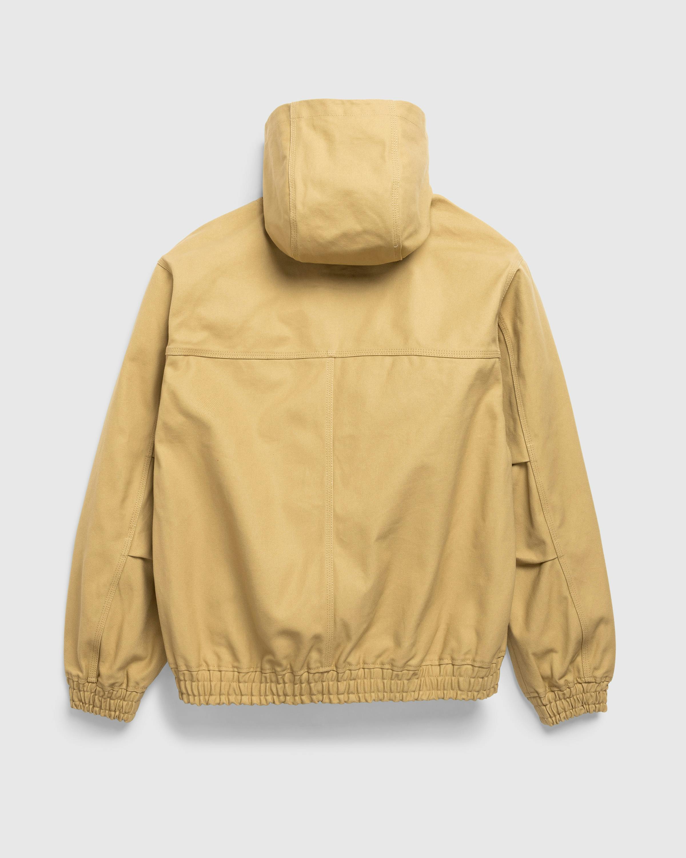 Highsnobiety HS05 – Oxford Canvas Hooded Jacket - Jackets - Brown - Image 2