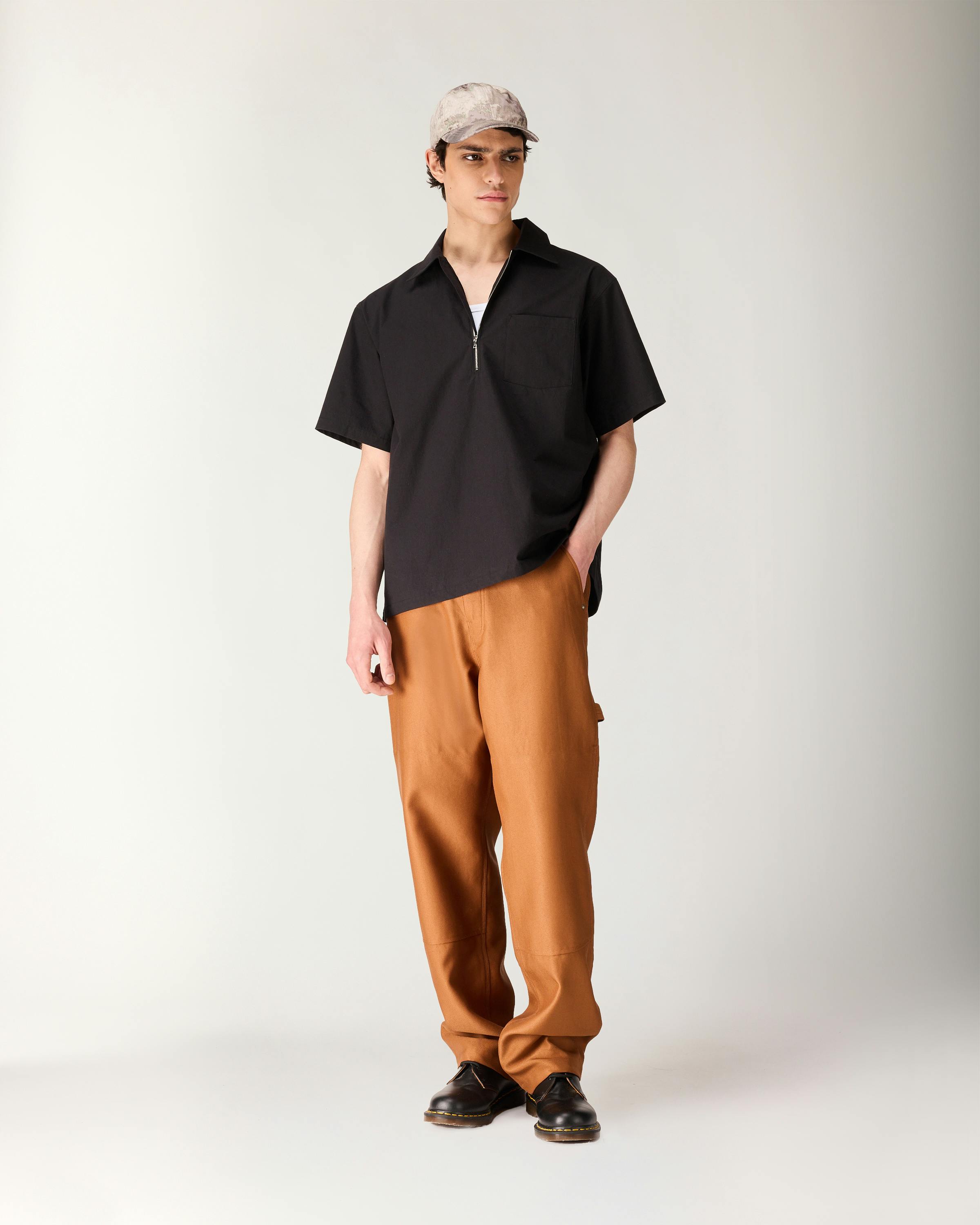 Highsnobiety HS05 – Twill Work Trousers - Work Pants - Brown - Image 3