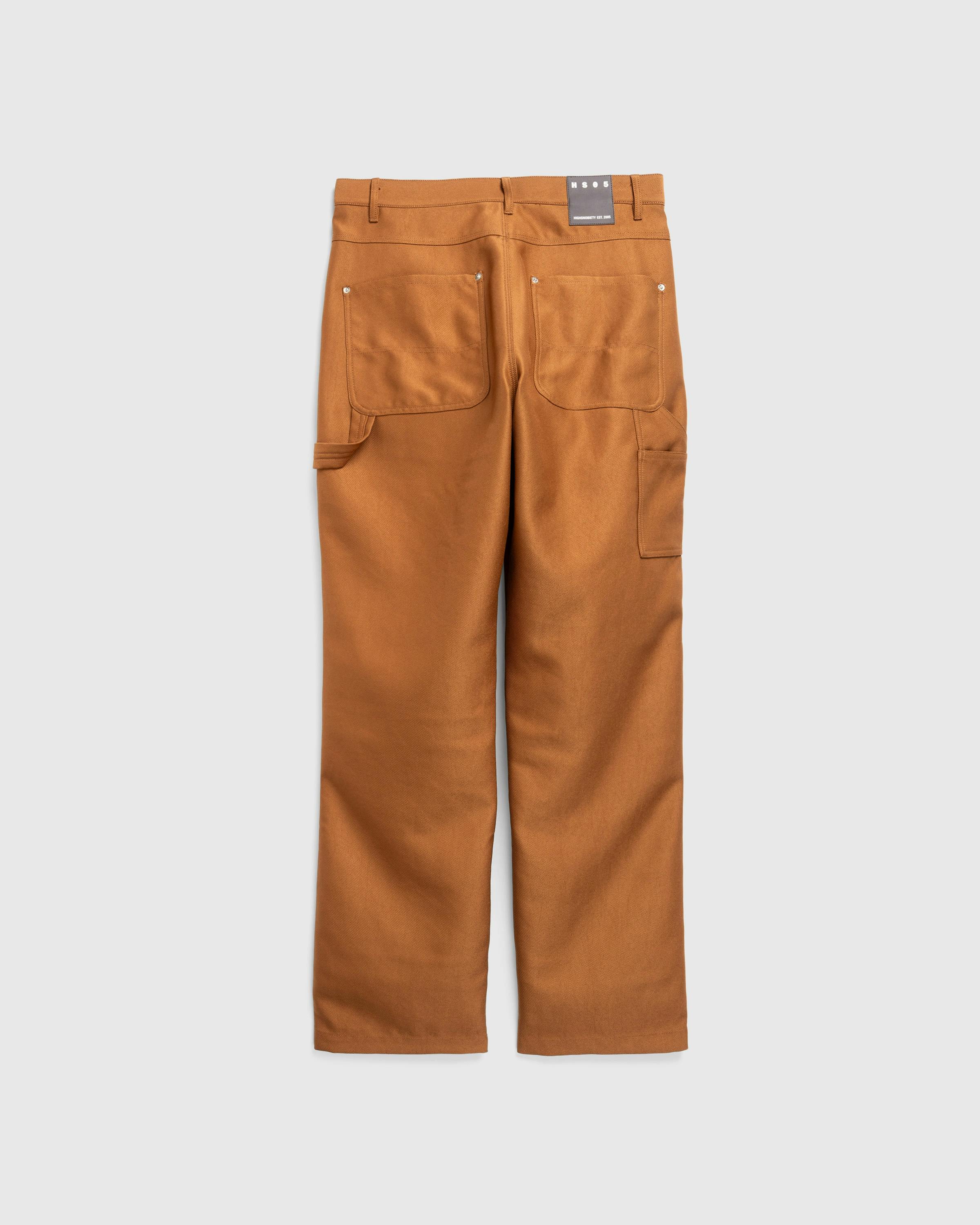 Highsnobiety HS05 – Twill Work Trousers - Work Pants - Brown - Image 2