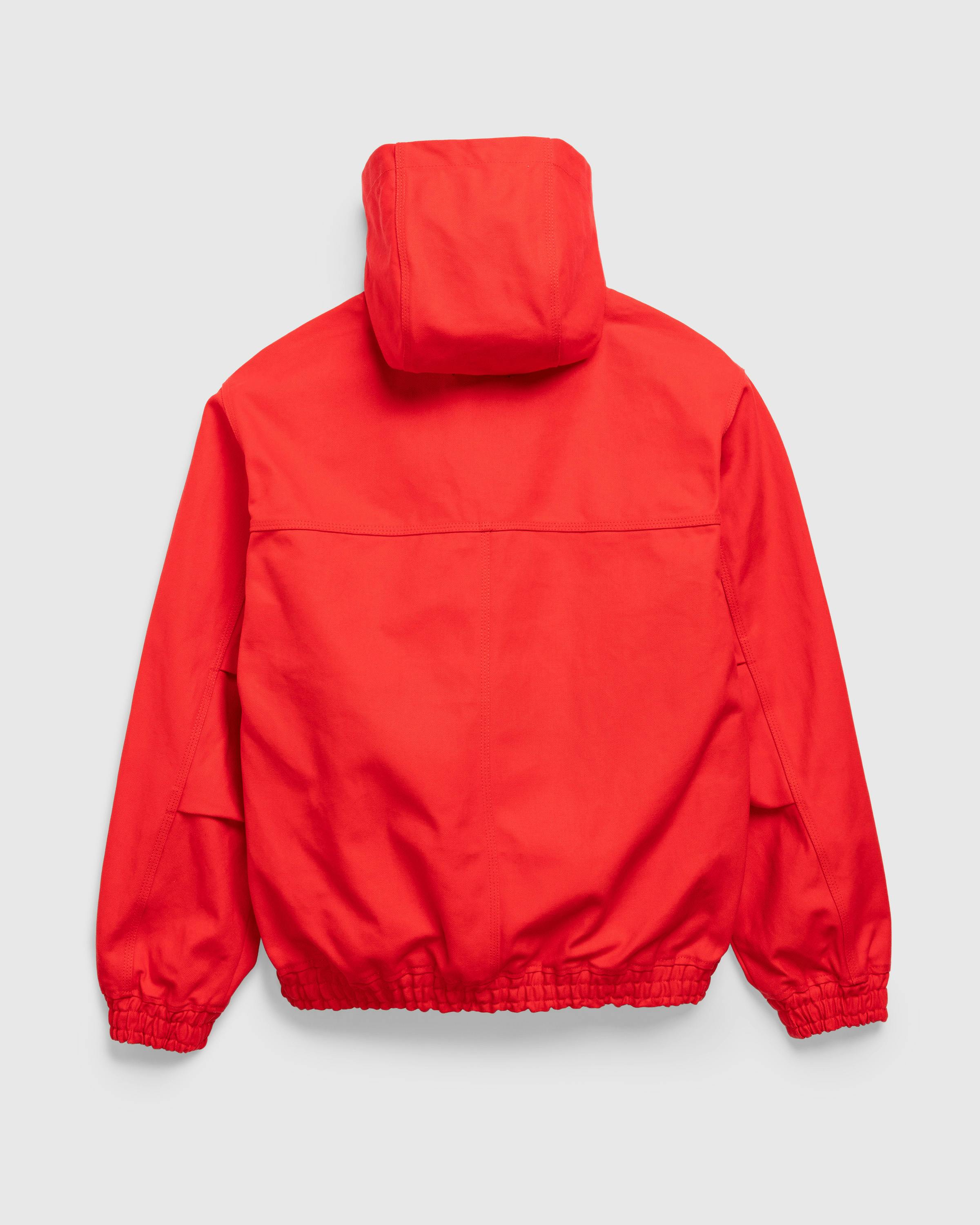 Highsnobiety HS05 – Oxford Canvas Hooded Jacket - Jackets - Red - Image 2