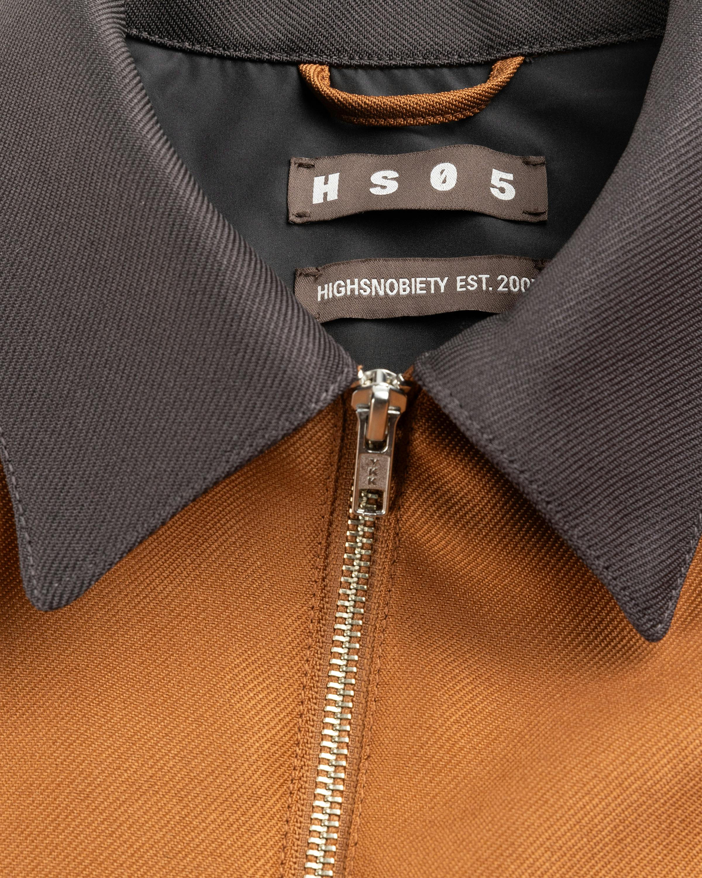 Highsnobiety HS05 – Twill Rancho Jacket - Jackets - Brown - Image 5