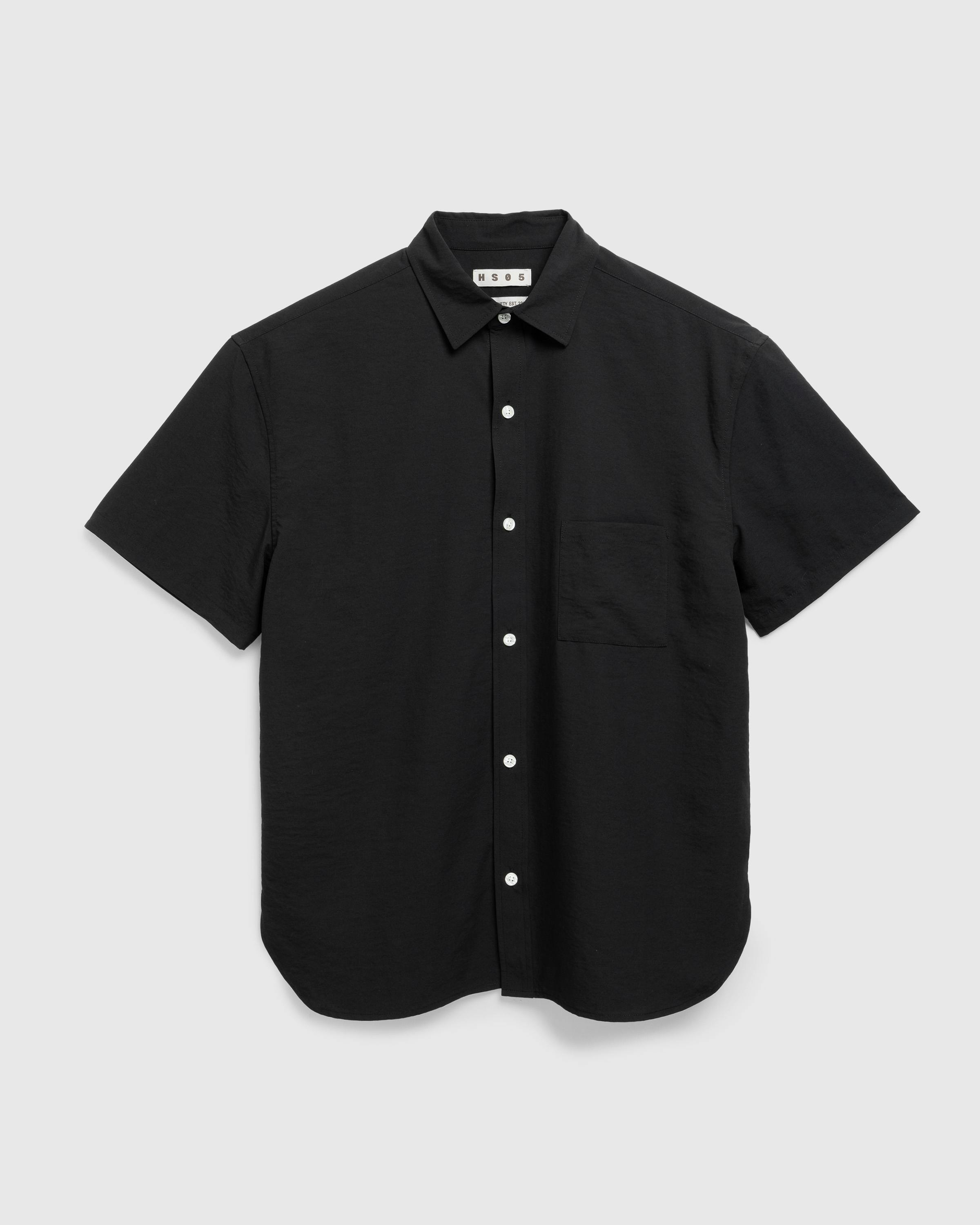 Highsnobiety HS05 – Service Shirt - Shortsleeve Shirts - Black - Image 1