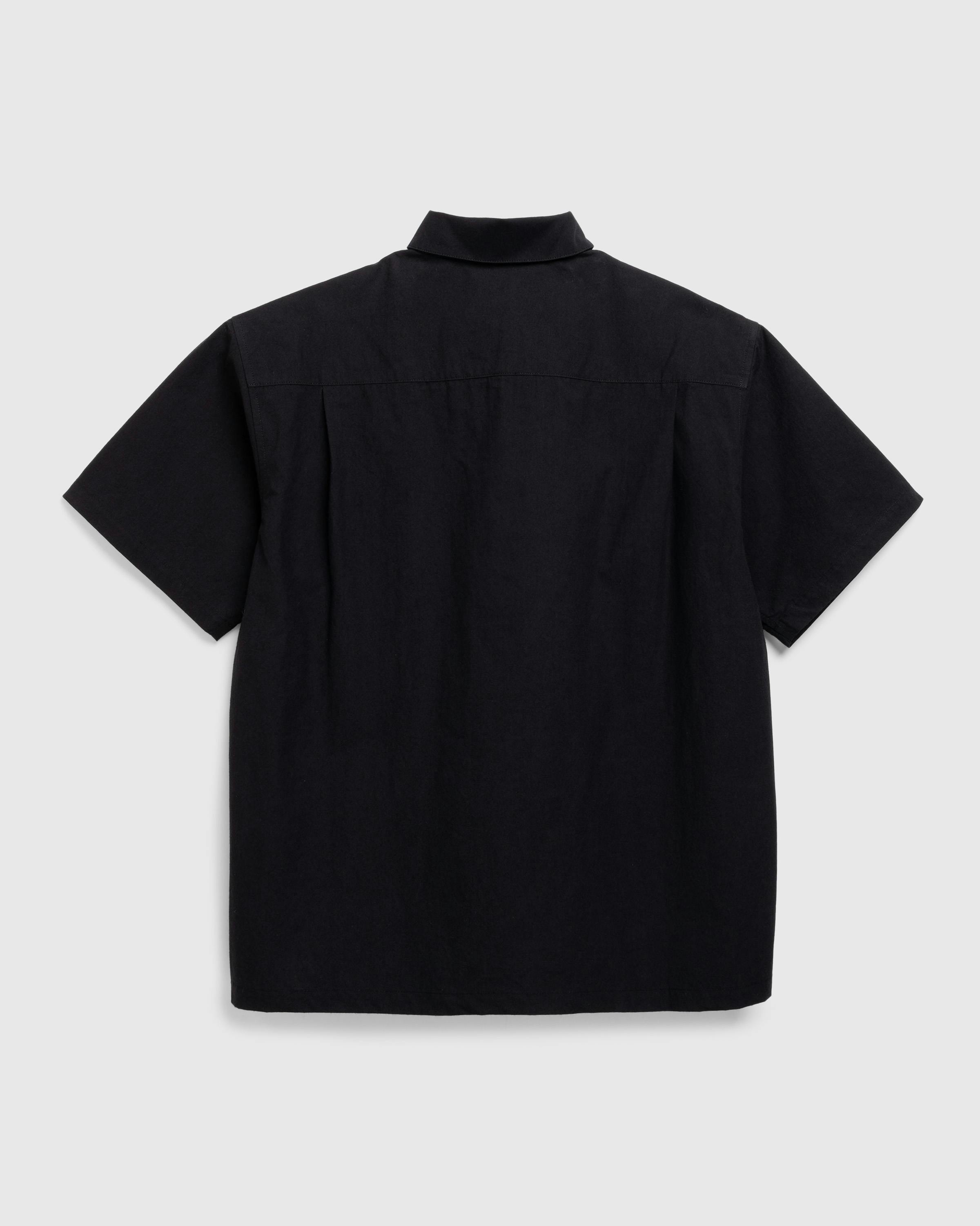 Highsnobiety HS05 – Zip Uniform Shirt - Shortsleeve Shirts - Black - Image 2